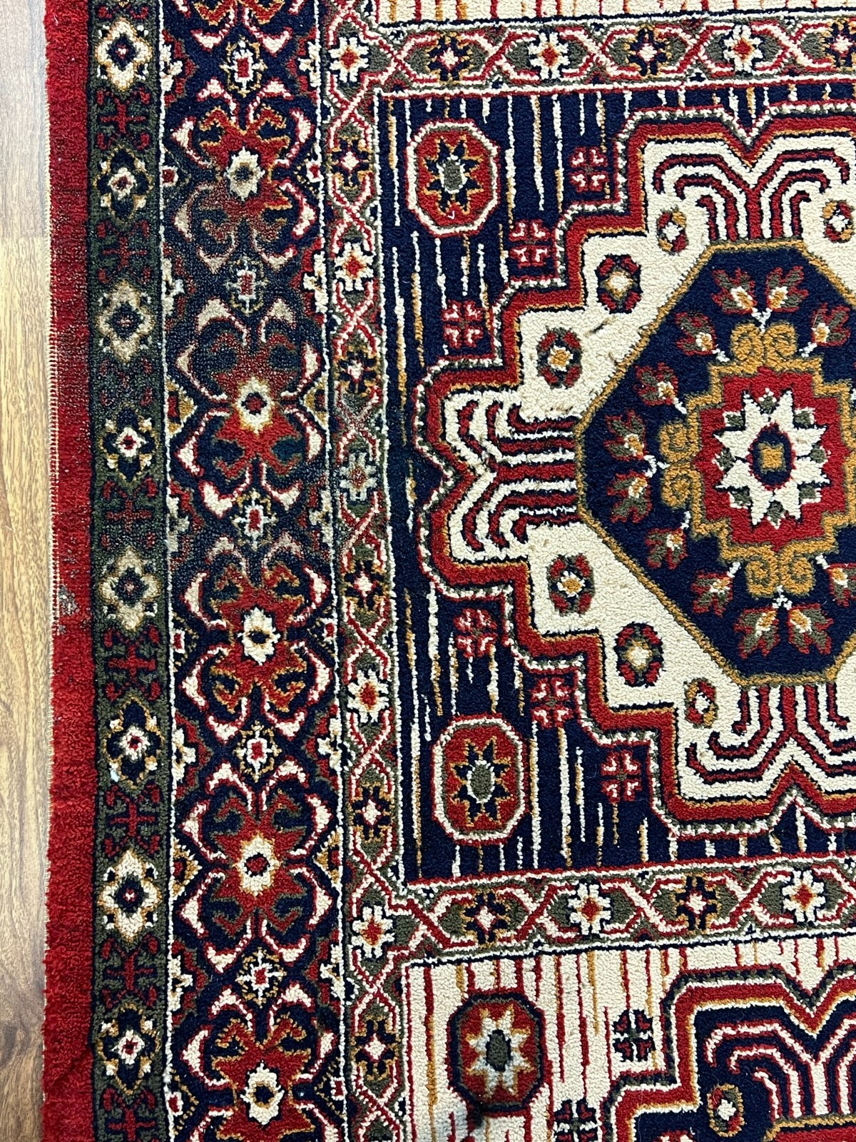 ALTER TEPPICH AUS WOLLE PERSER 390x295cm ORIENTTEPPICH – Bild 7