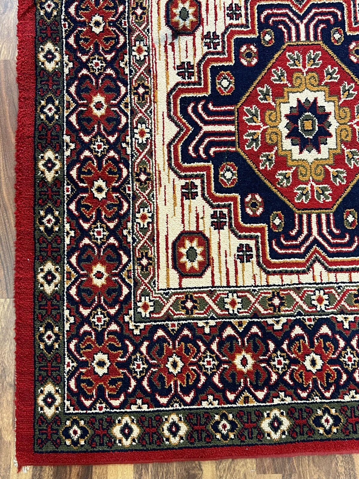 ALTER TEPPICH AUS WOLLE PERSER 390x295cm ORIENTTEPPICH – Bild 8