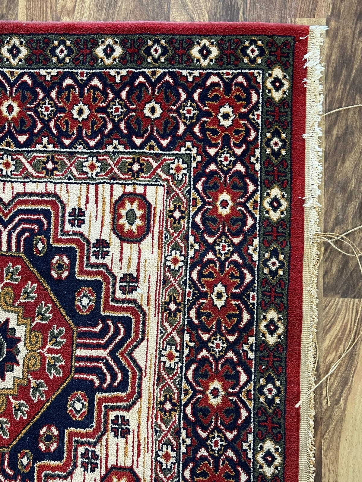 ALTER TEPPICH AUS WOLLE PERSER 390x295cm ORIENTTEPPICH – Bild 9