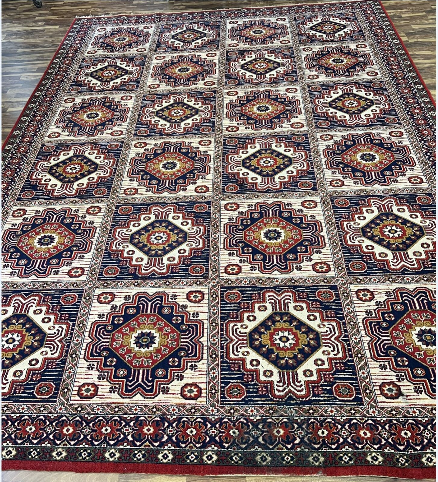 ALTER TEPPICH AUS WOLLE PERSER 390x295cm ORIENTTEPPICH