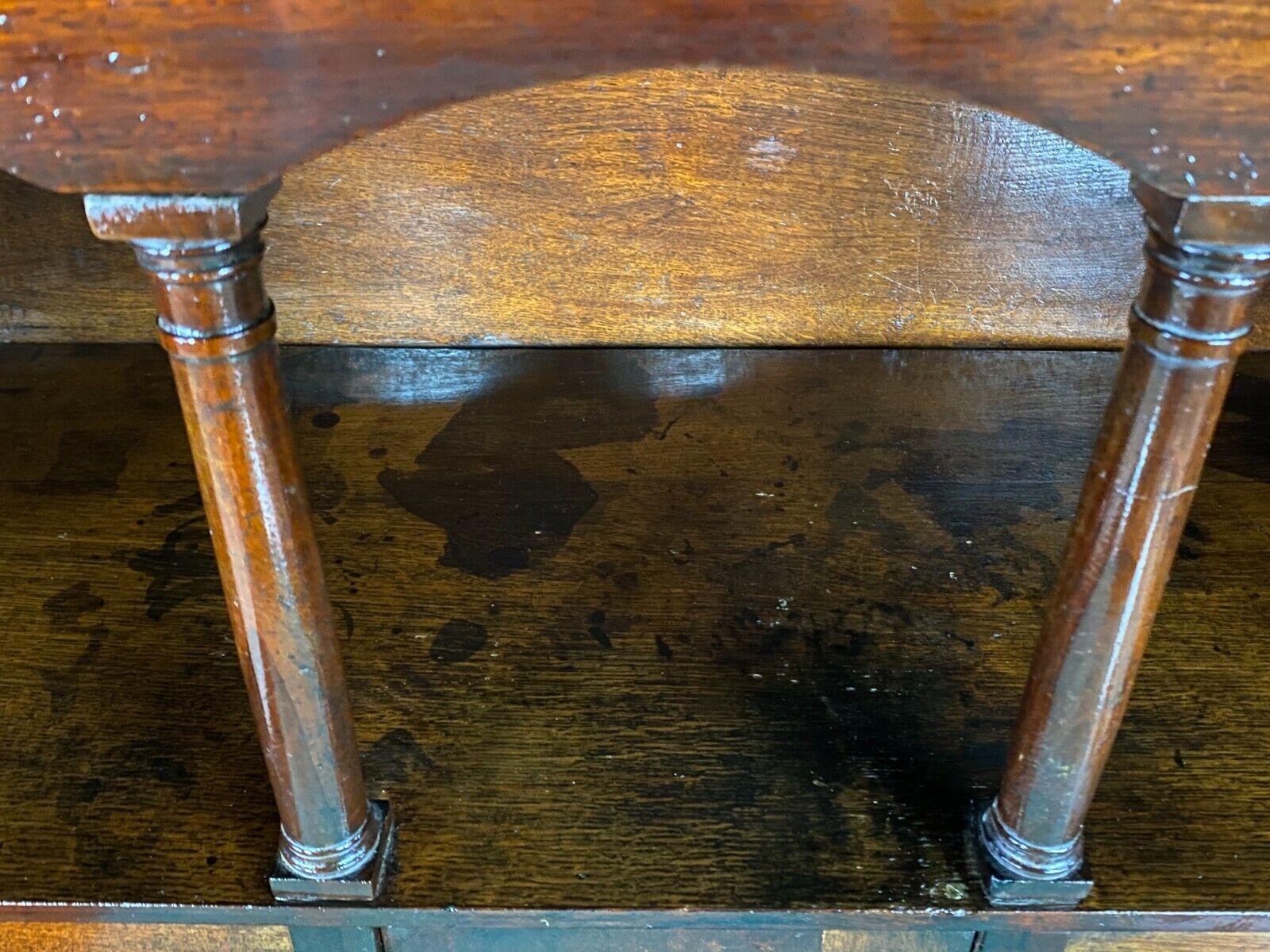 EMPIRE BIEDERMEIER SEKRETÄR UM 1820 MAHAGONI FURNIER SCHREIBMÖBEL – Bild 6