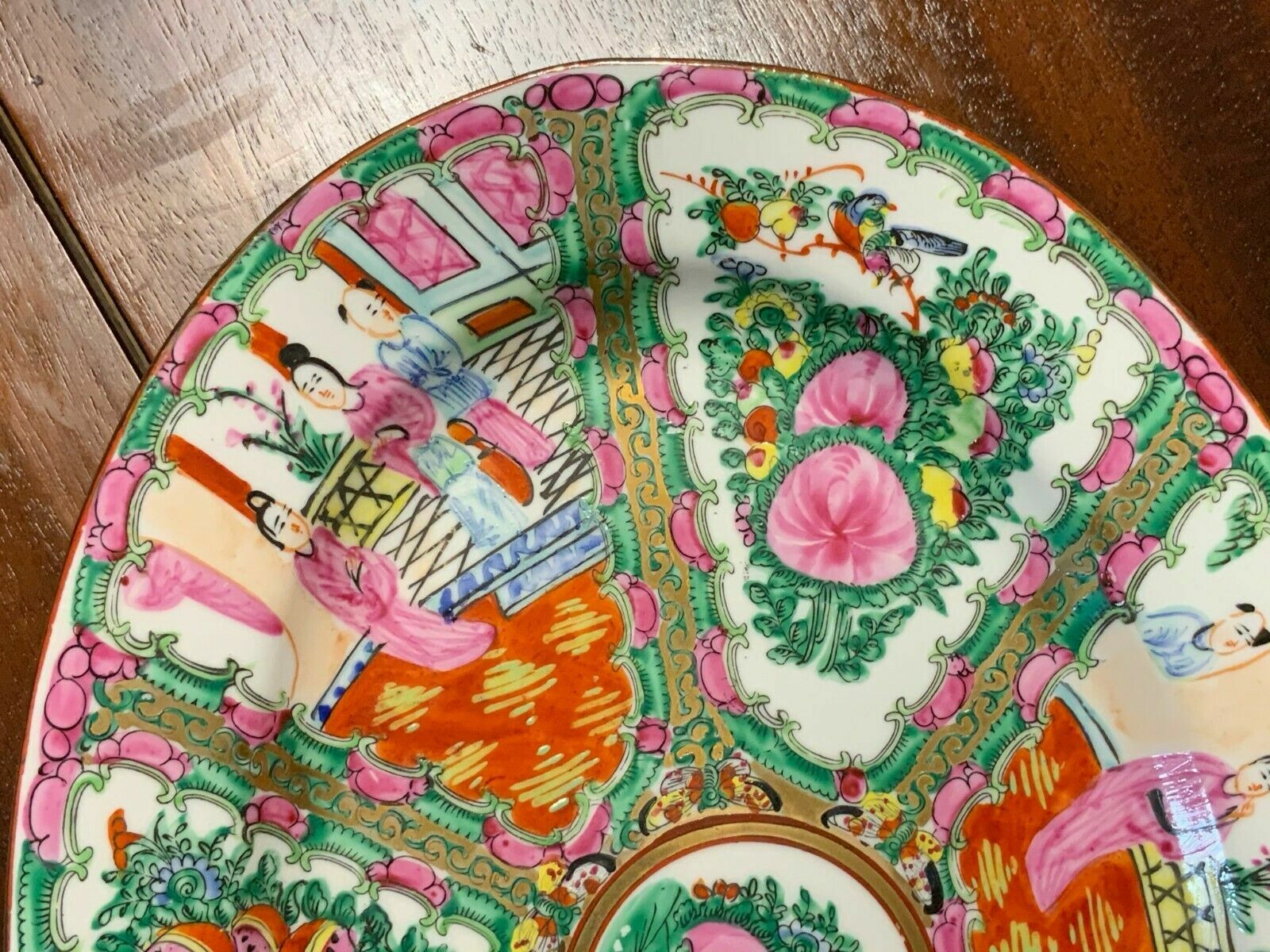 CHINA TABLETT PORZELLAN 41x30cm SEHR SCHÖNES DEKOR KEINE CHIPS – Bild 7