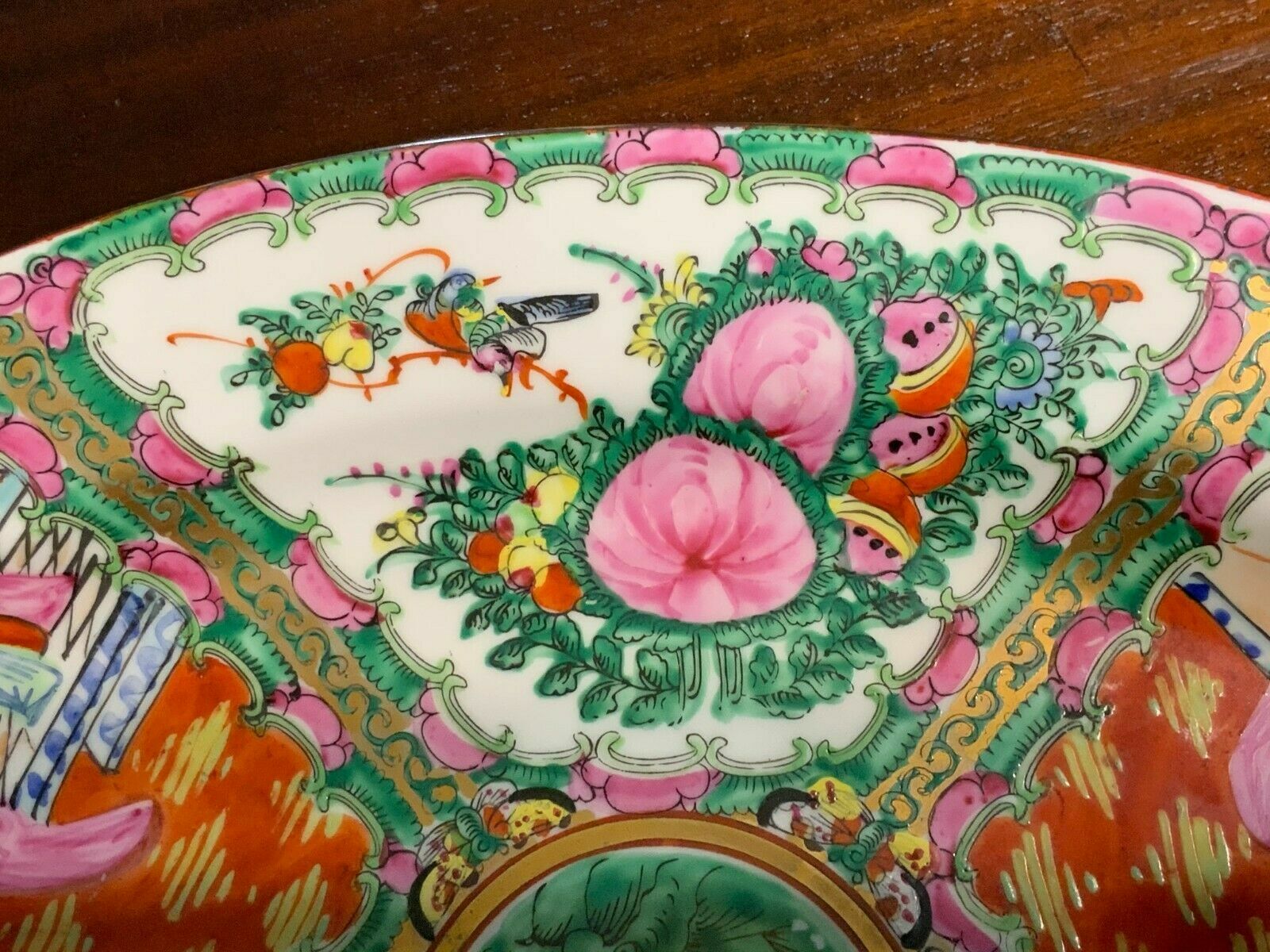 CHINA TABLETT PORZELLAN 41x30cm SEHR SCHÖNES DEKOR KEINE CHIPS – Bild 8