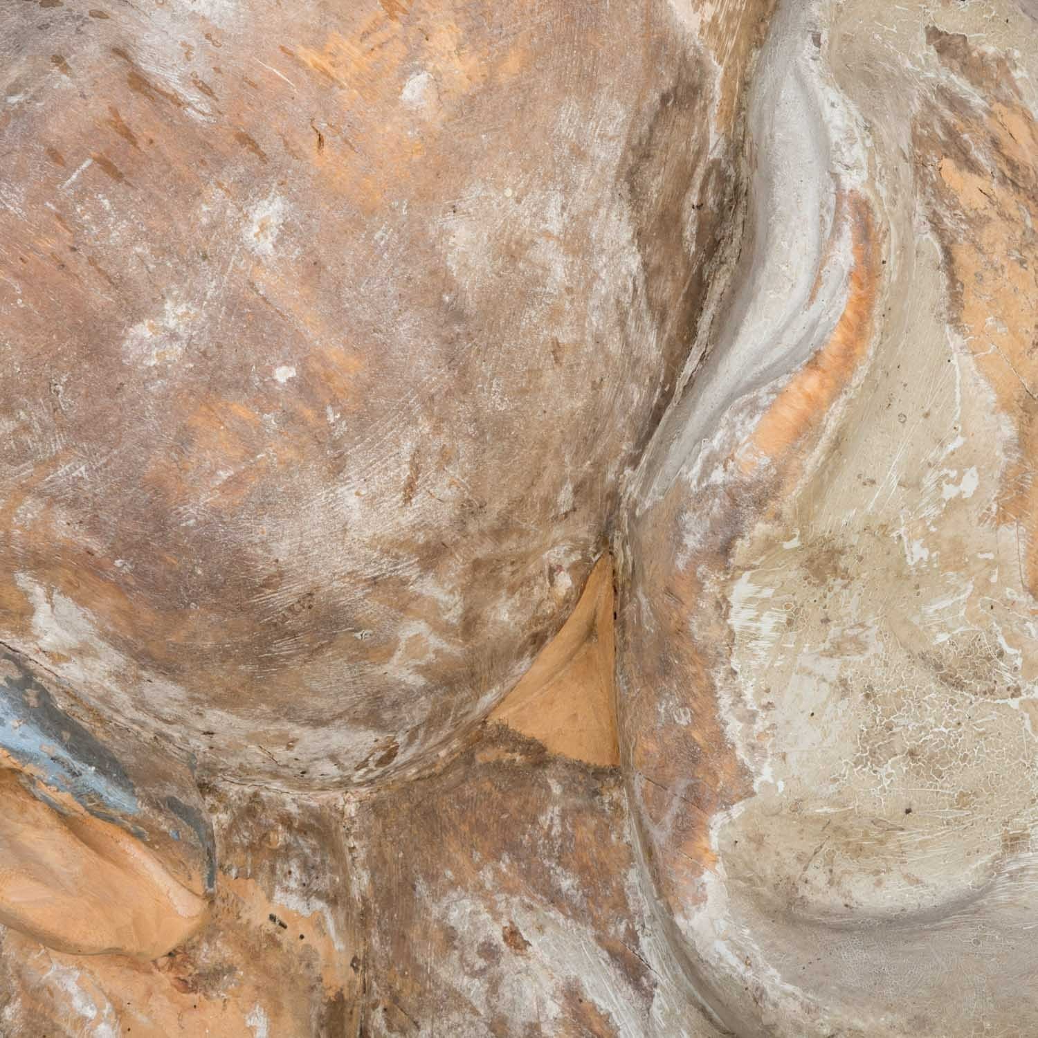 ANTIKE HEILIGENFIGUR BAROCK ENGEL AUF WOLKE 18 TES JHDT – Bild 8