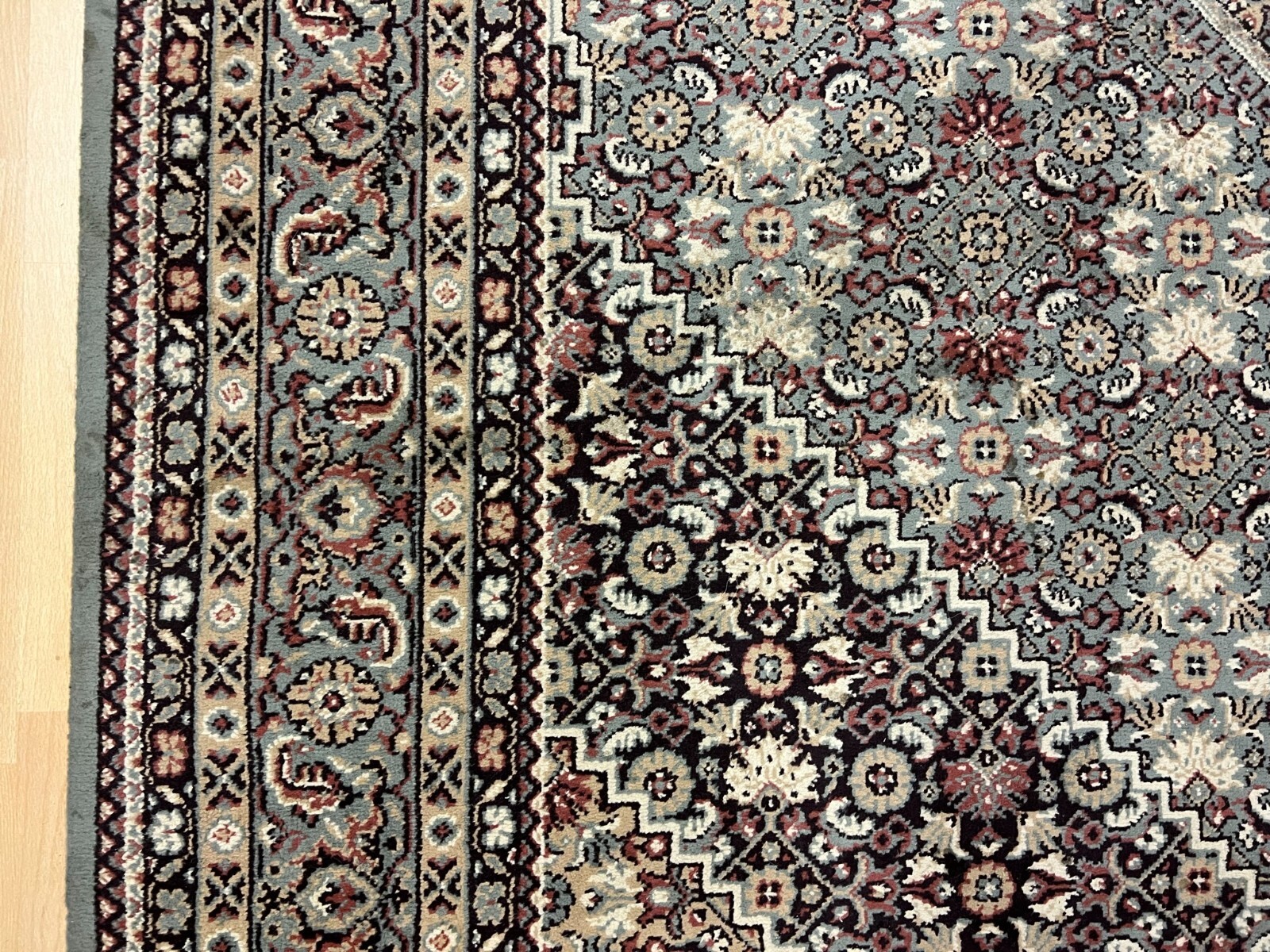 ALTER ORIENTTEPPICH TEPPICH AUS WOLLE 290x202cm – Bild 17