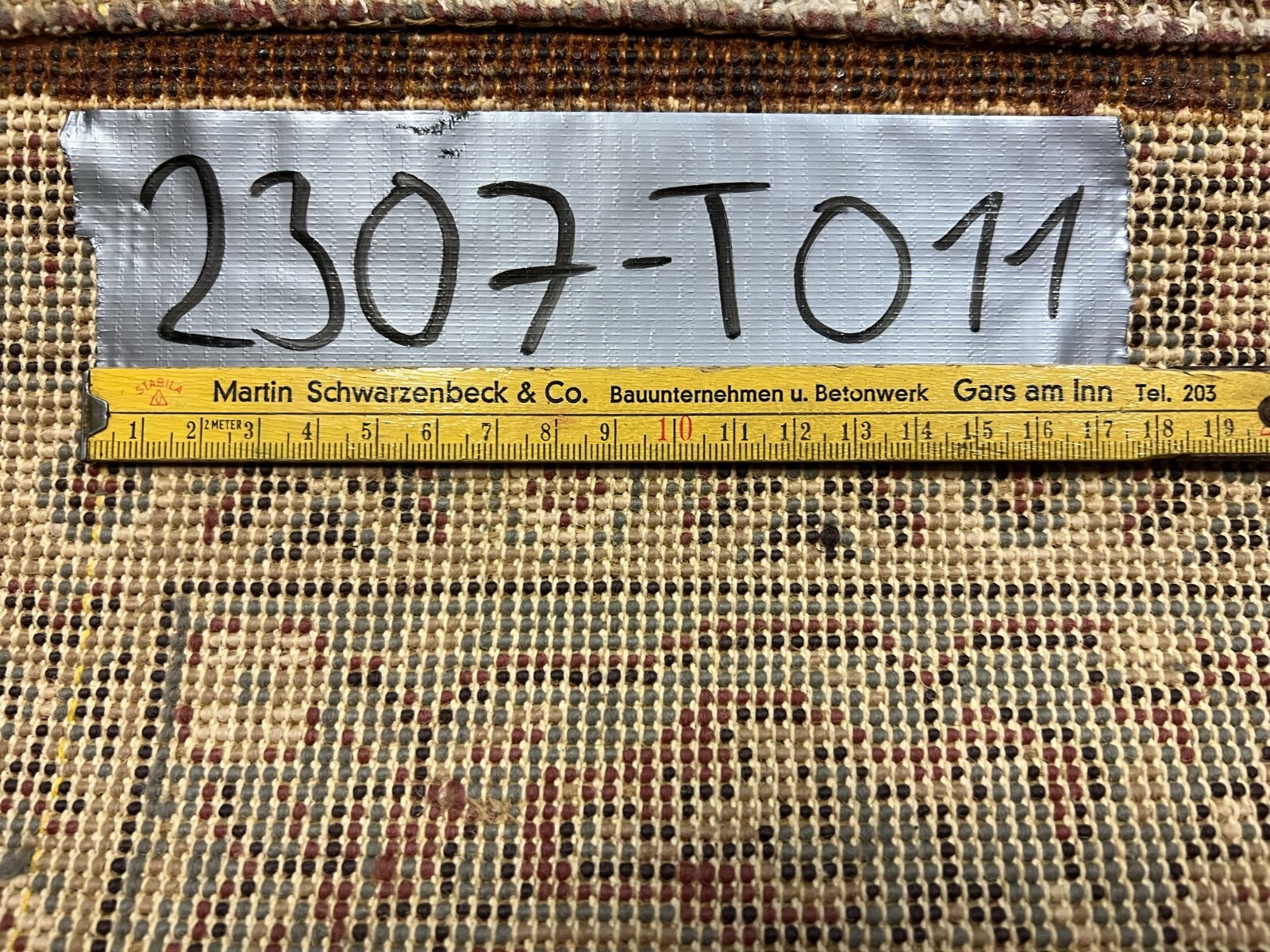 ALTER ORIENTTEPPICH TEPPICH AUS WOLLE 290x202cm – Bild 23