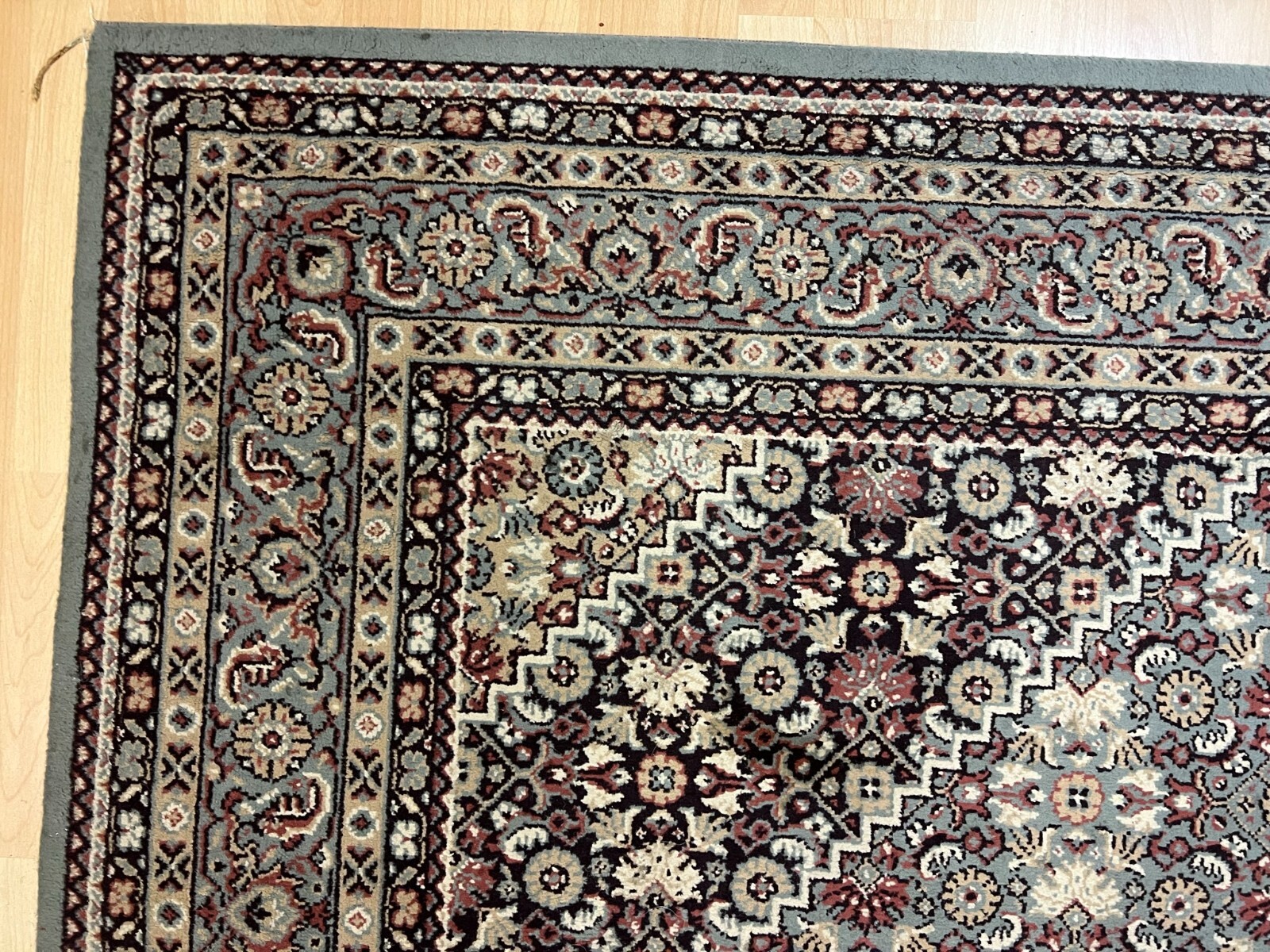 ALTER ORIENTTEPPICH TEPPICH AUS WOLLE 290x202cm – Bild 4