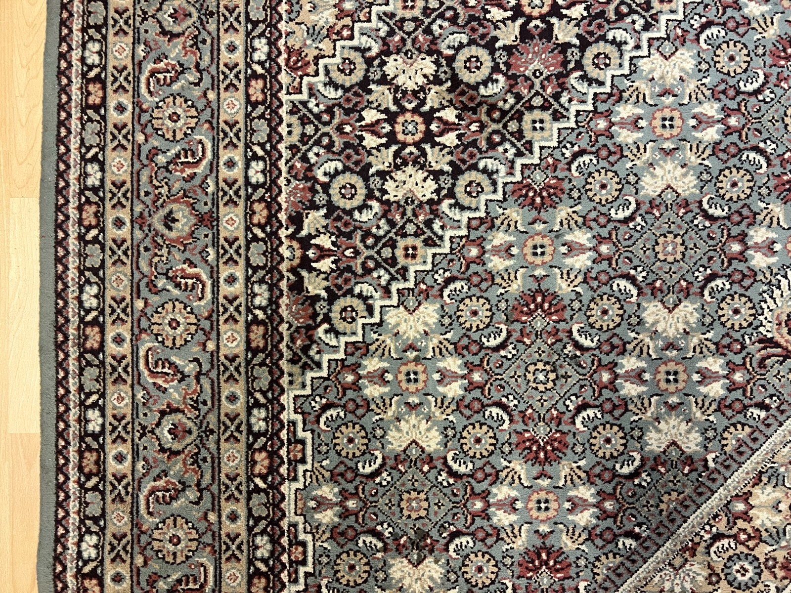 ALTER ORIENTTEPPICH TEPPICH AUS WOLLE 290x202cm – Bild 8