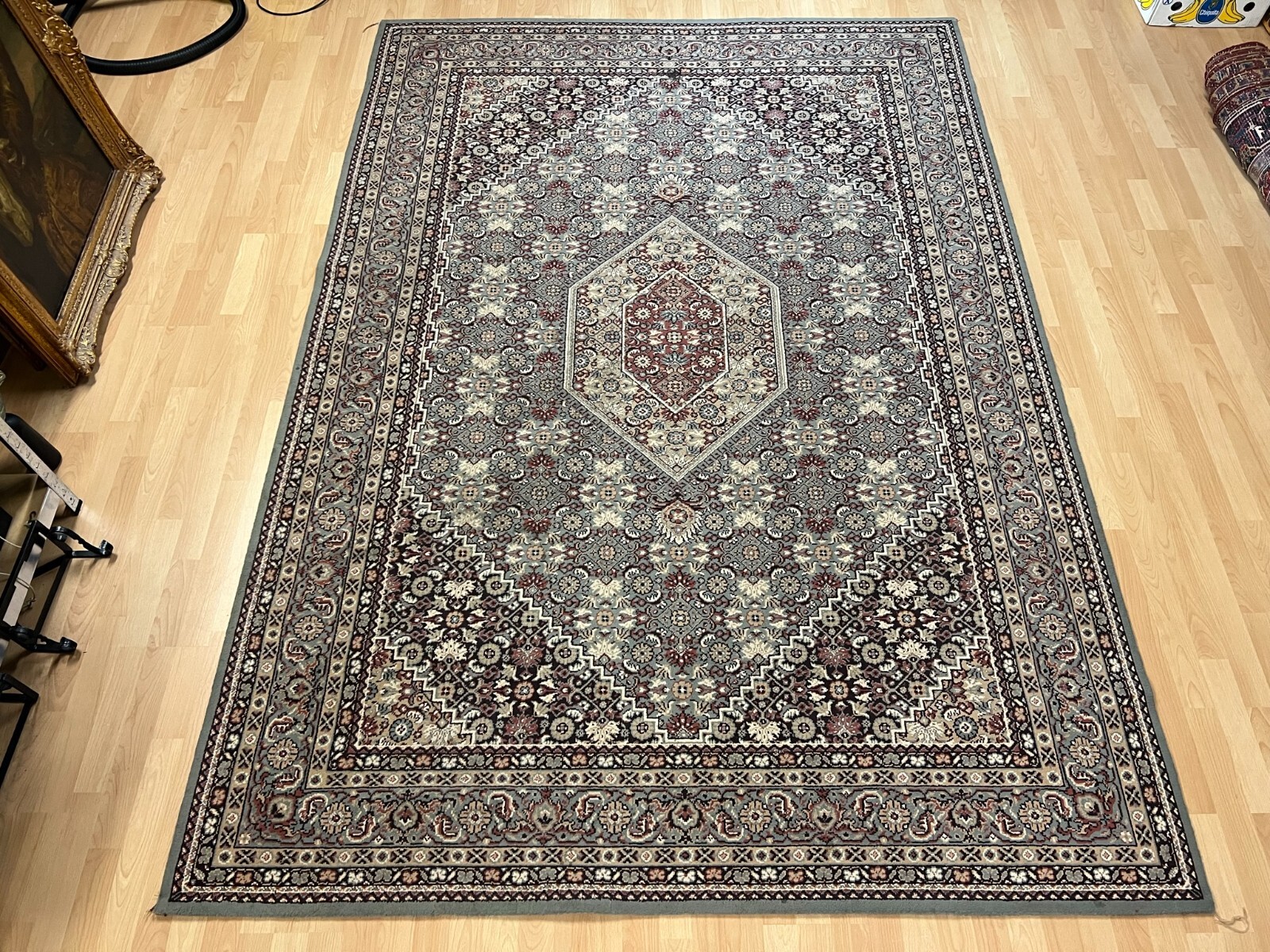 ALTER ORIENTTEPPICH TEPPICH AUS WOLLE 290x202cm