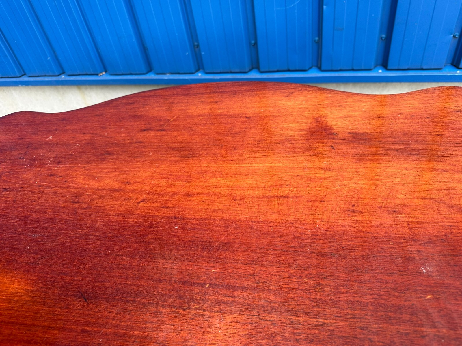 ANTIKER TISCH BEISTELLTISCH LOUIS PHILIPPE UM 1860 MAHAGONI SPINNENKOPF FUSS – Bild 16