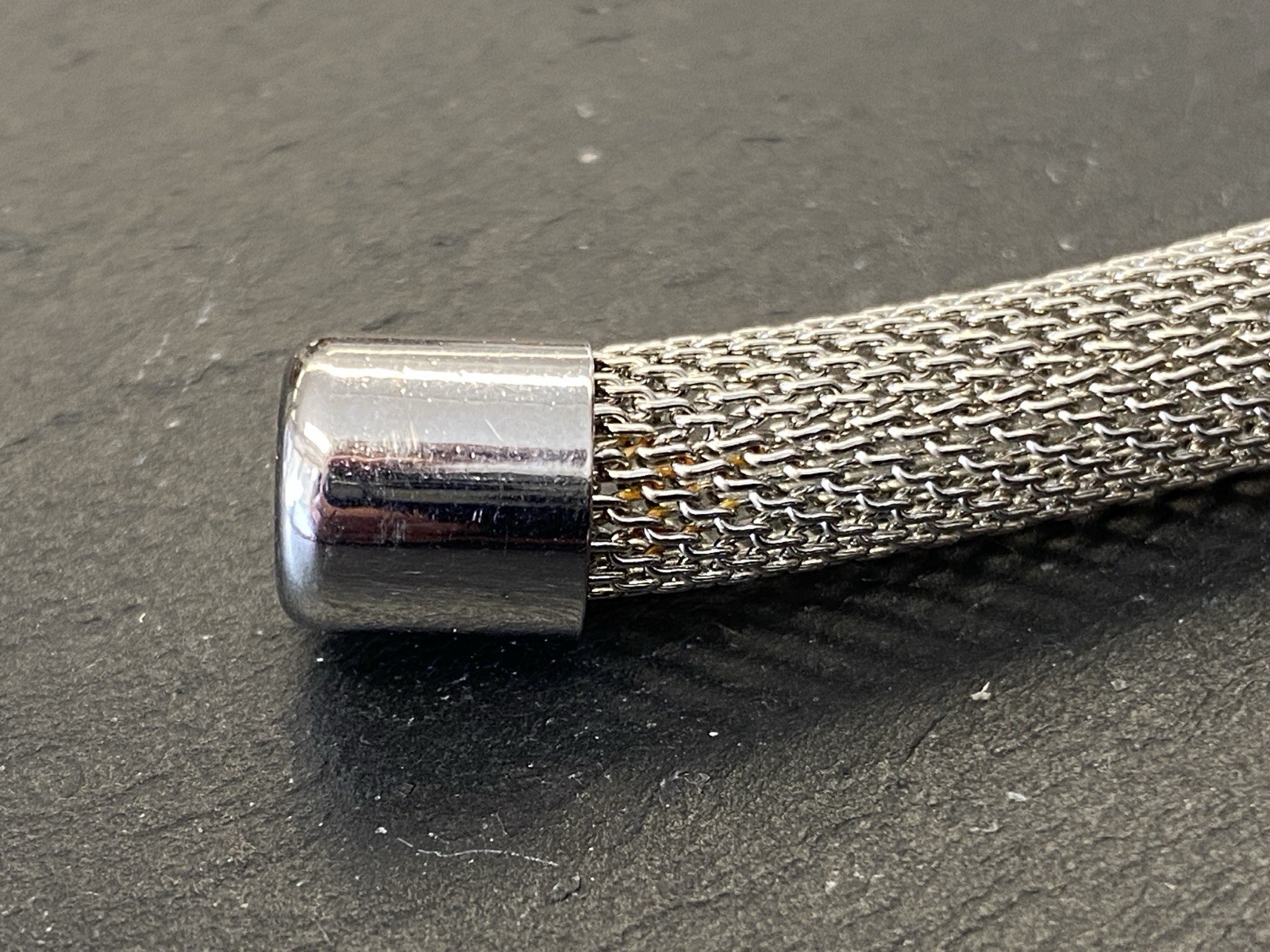 RÖHRENFÖRMIG MODESCHMUCK ARMBAND MAGNETISCH MESH OPTIK GLASSTEINE GLAS STEINE – Bild 11