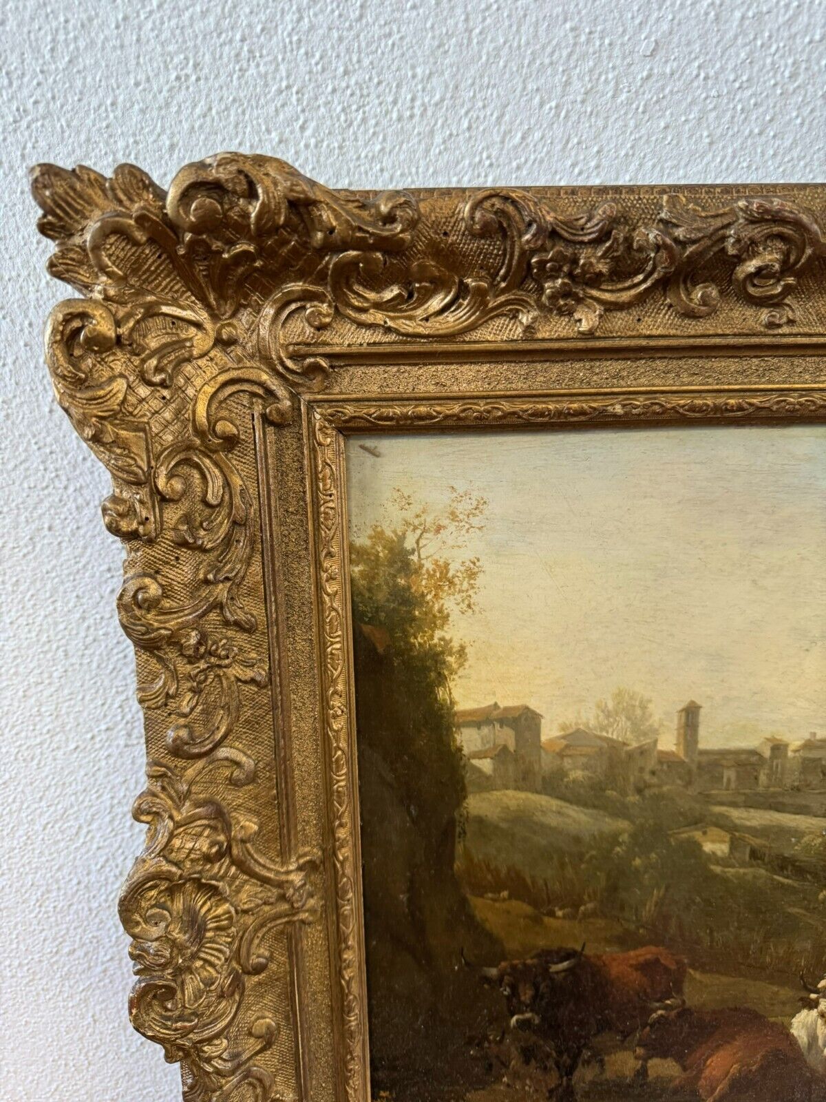 Willem ROMEYN (c.1624-1694) ZUGESCHRIEBEN ÖLGEMÄLDE PERSONEN MIT VIEH VOR RUINEN – Bild 5