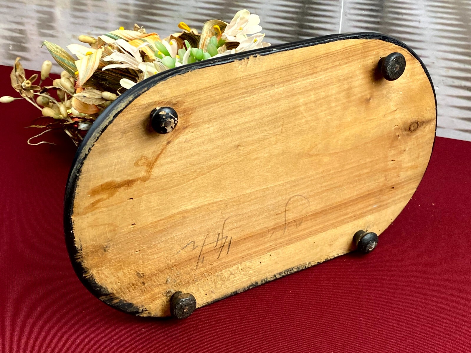 GLOBE DE MARIEE HOCHZEIT ANDENKEN FRANKREICH NAPOLEON III MAUS BLUMEN VOGEL 43cm – Bild 23