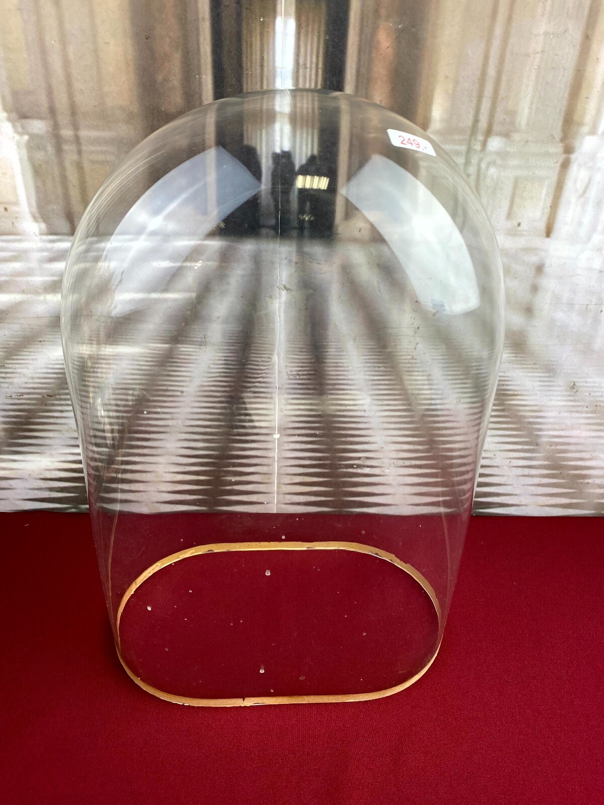 GLOBE DE MARIEE HOCHZEIT ANDENKEN FRANKREICH NAPOLEON III MAUS BLUMEN VOGEL 43cm – Bild 24