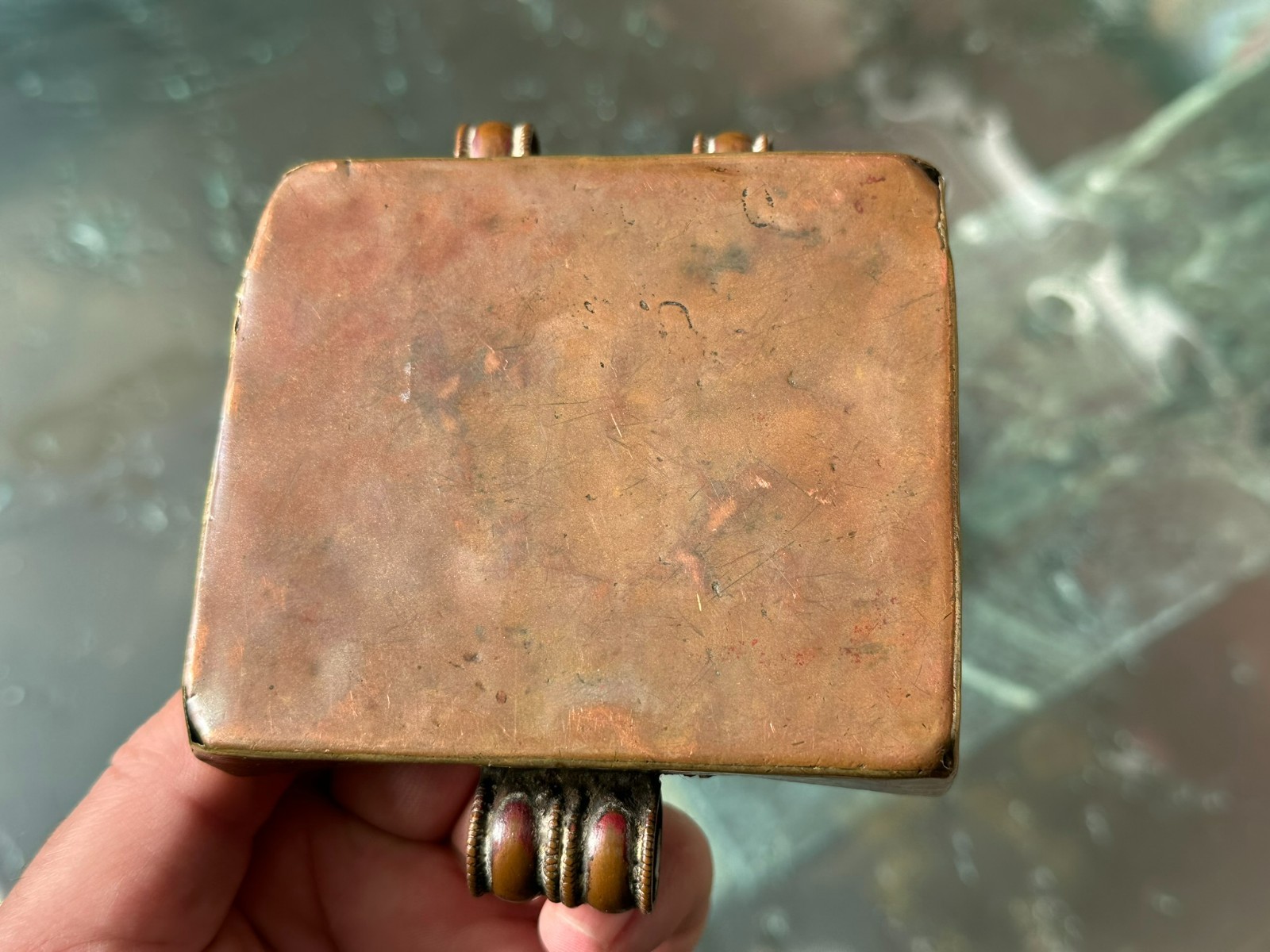 ANTIKE ASIATISCHE DOSE SCHATULLE 17/18 TES JHDT – Bild 10