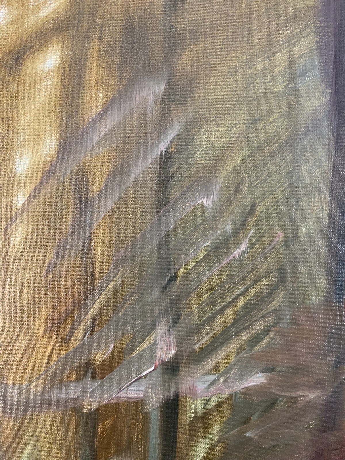 GROSSES ÖLGEMÄLDE  PORTRAIT EINER DAME 60x80 – Bild 7