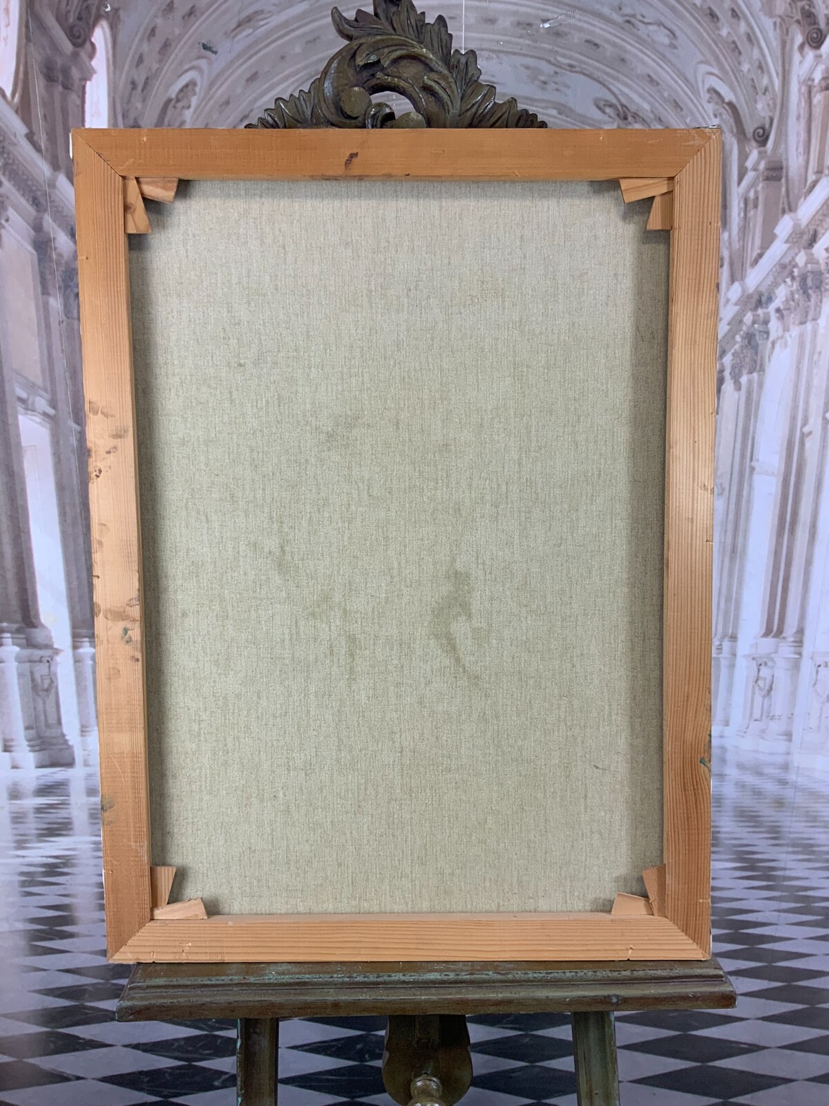GROSSES ÖLGEMÄLDE  PORTRAIT EINER DAME 60x80 – Bild 9