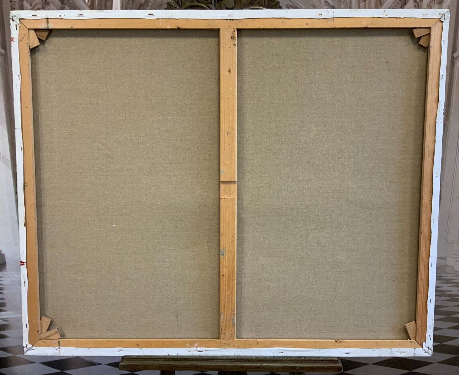 ACRYLGEMÄLDE MODERN GROSSES GEMÄLDE VON WALDEMAR KUFNER (1940-2016) 110x90cm – Bild 12