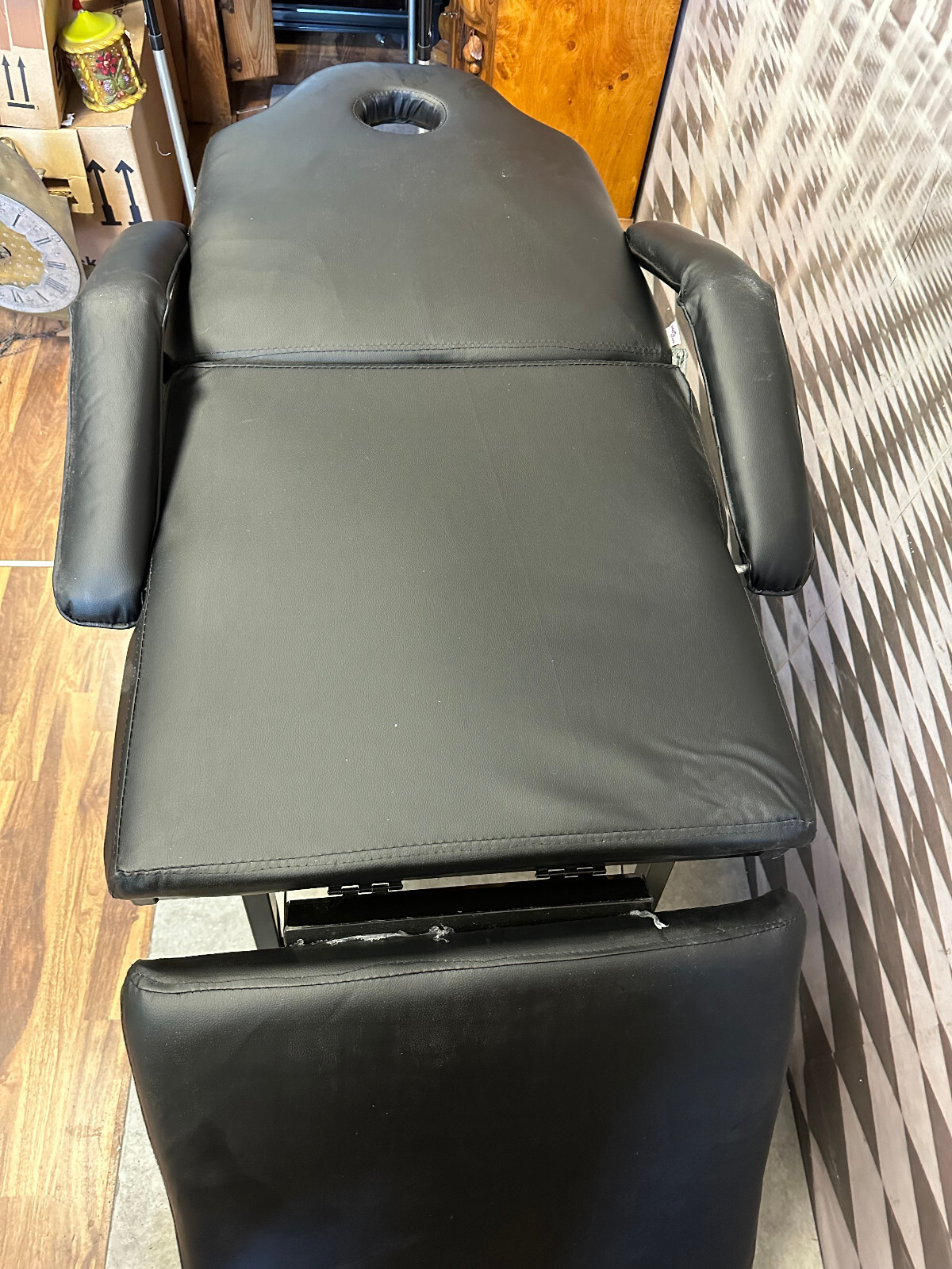 MASSAGE LIEGE VON VIDAXL KUNSTLEDER VERSTELLBAR – Bild 11