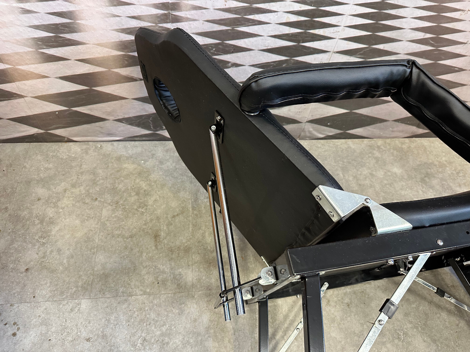 MASSAGE LIEGE VON VIDAXL KUNSTLEDER VERSTELLBAR – Bild 17