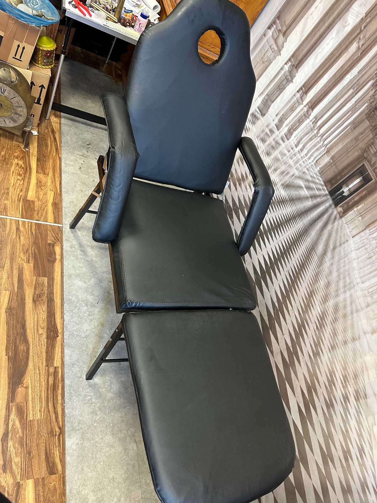 MASSAGE LIEGE VON VIDAXL KUNSTLEDER VERSTELLBAR – Bild 3