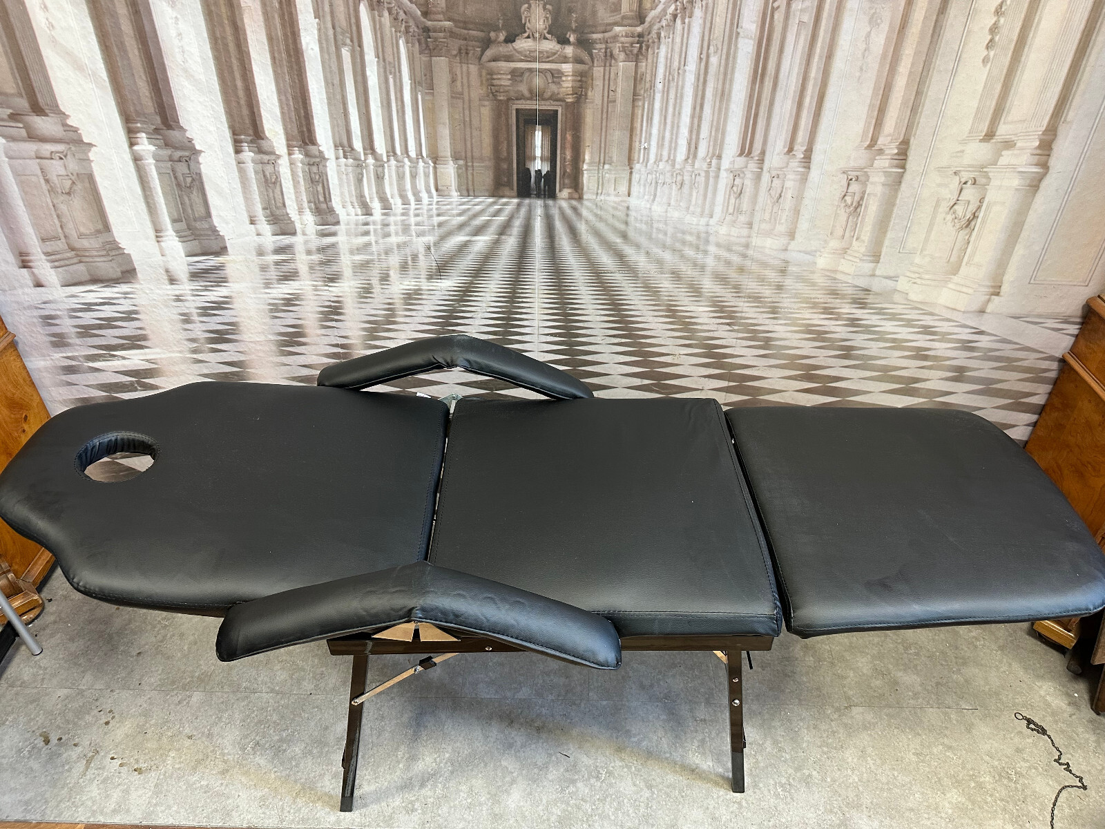 MASSAGE LIEGE VON VIDAXL KUNSTLEDER VERSTELLBAR – Bild 5