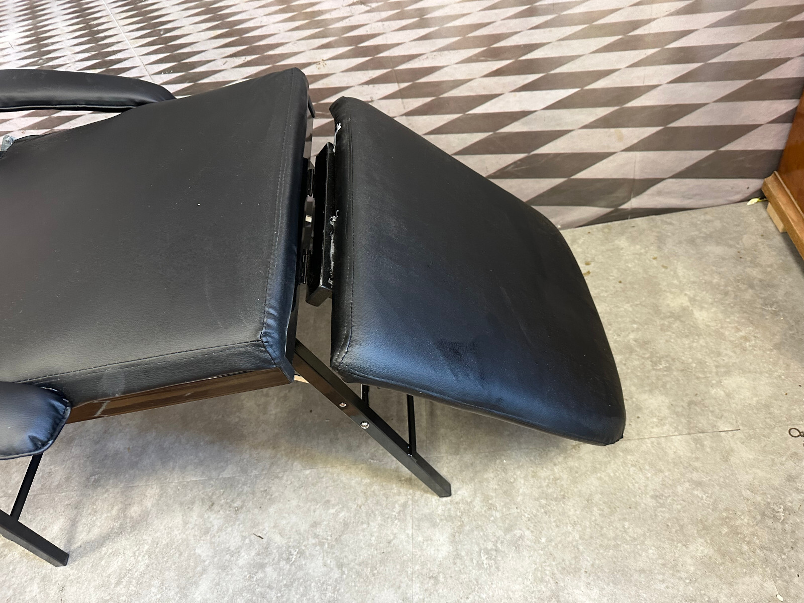 MASSAGE LIEGE VON VIDAXL KUNSTLEDER VERSTELLBAR – Bild 9