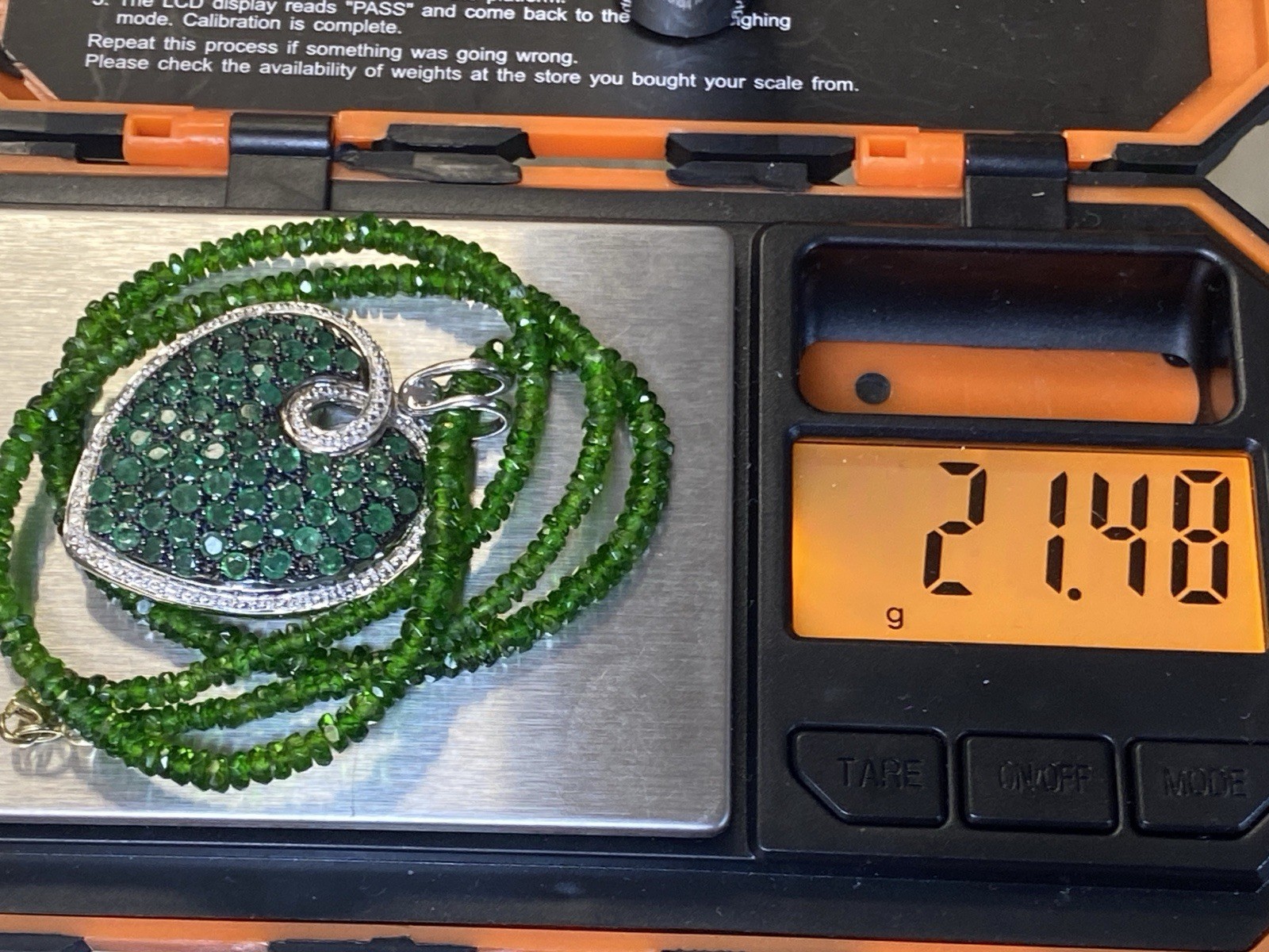 HALSKETTE ANHÄNGER 925 STERLING SILBER VERGOLDET SMARAGD SMARADGE HERZFORM – Bild 17
