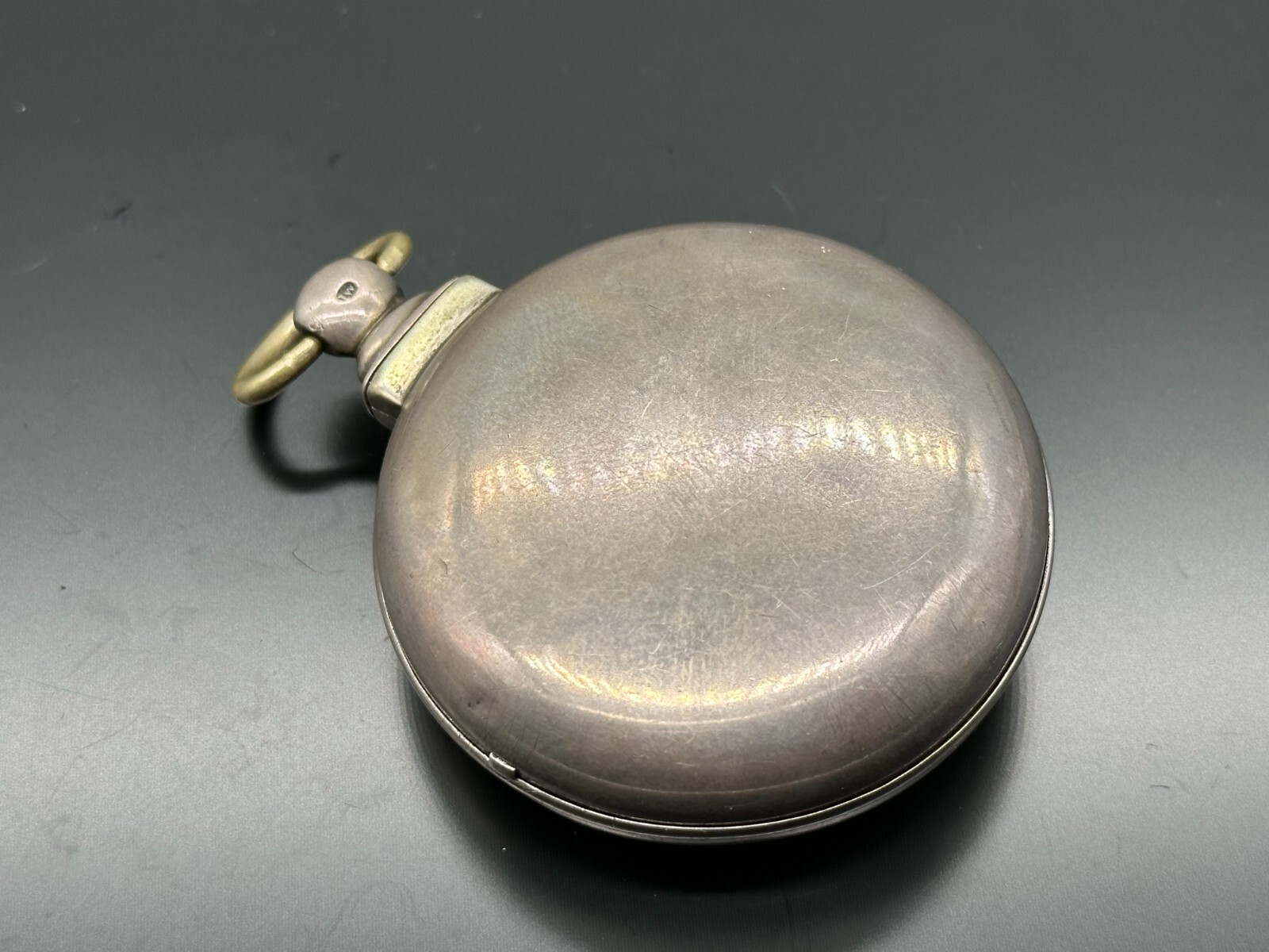 ANTIKE TASCHENUHR ENGLAND STERLING SILBER DEFEKT KETTE LOSE RICHARD WILLIAMS – Bild 6