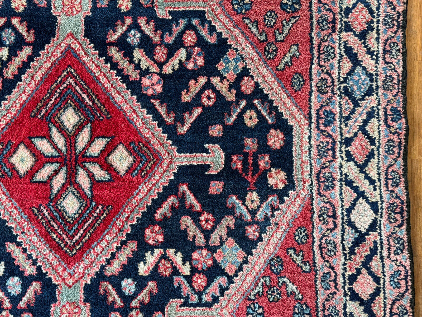 ALTER ORIENTTEPPICH TEPPICH AUS WOLLE TÜRKEI HANDGEKNÜPFT 270x146cm – Bild 11