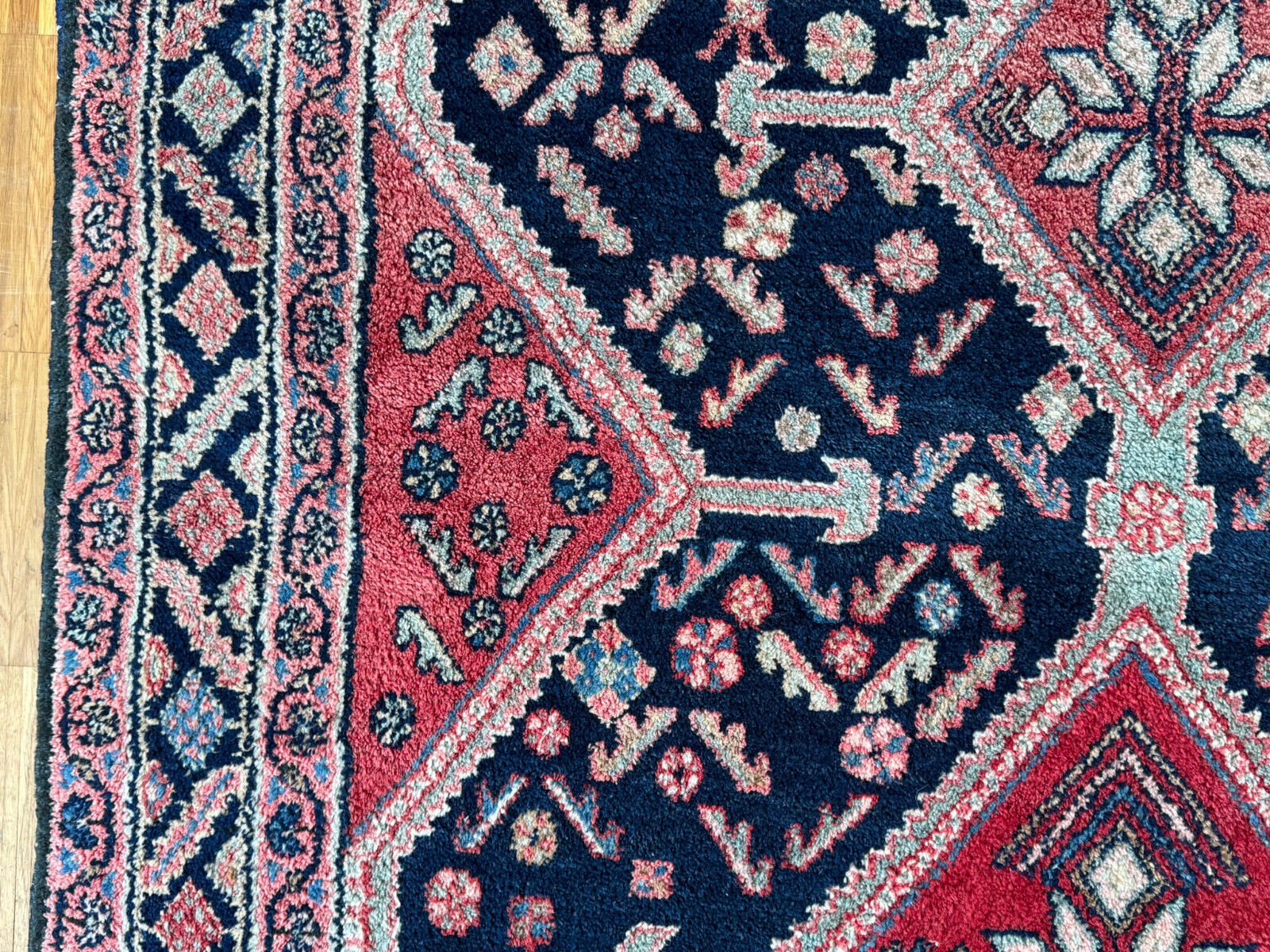 ALTER ORIENTTEPPICH TEPPICH AUS WOLLE TÜRKEI HANDGEKNÜPFT 270x146cm – Bild 12