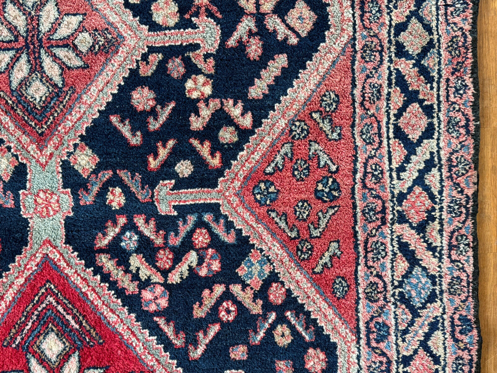 ALTER ORIENTTEPPICH TEPPICH AUS WOLLE TÜRKEI HANDGEKNÜPFT 270x146cm – Bild 13