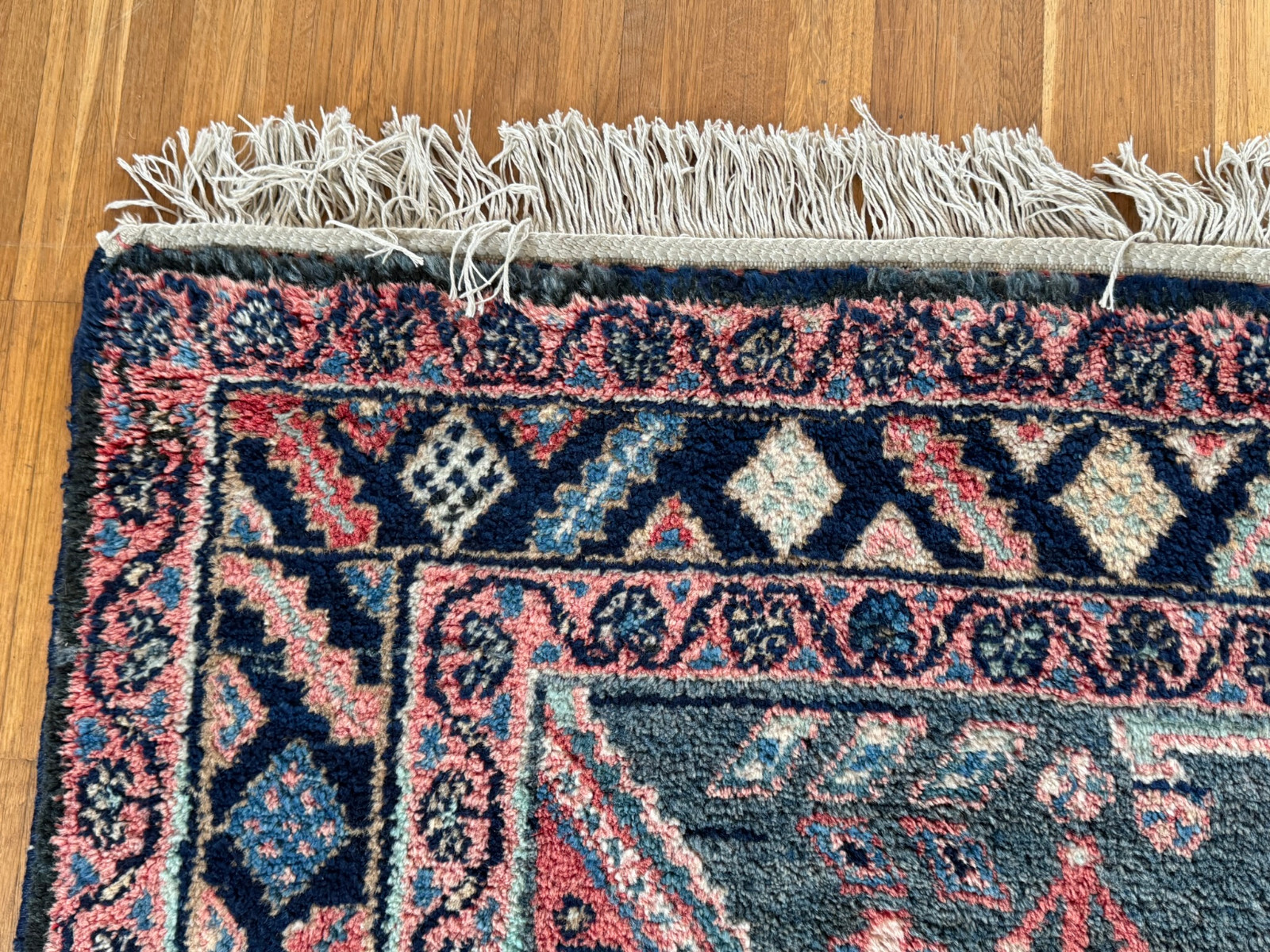 ALTER ORIENTTEPPICH TEPPICH AUS WOLLE TÜRKEI HANDGEKNÜPFT 270x146cm – Bild 16
