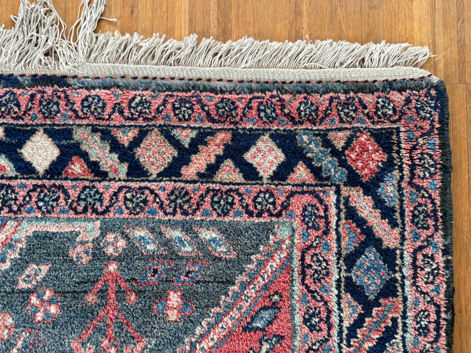 ALTER ORIENTTEPPICH TEPPICH AUS WOLLE TÜRKEI HANDGEKNÜPFT 270x146cm – Bild 18
