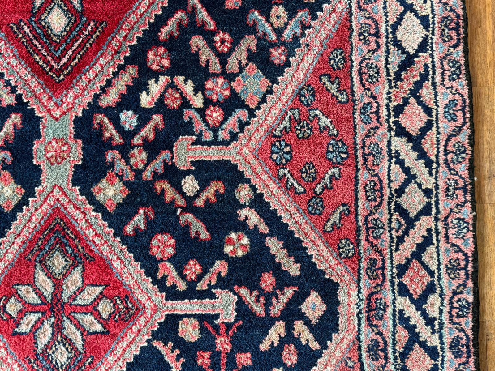 ALTER ORIENTTEPPICH TEPPICH AUS WOLLE TÜRKEI HANDGEKNÜPFT 270x146cm – Bild 9
