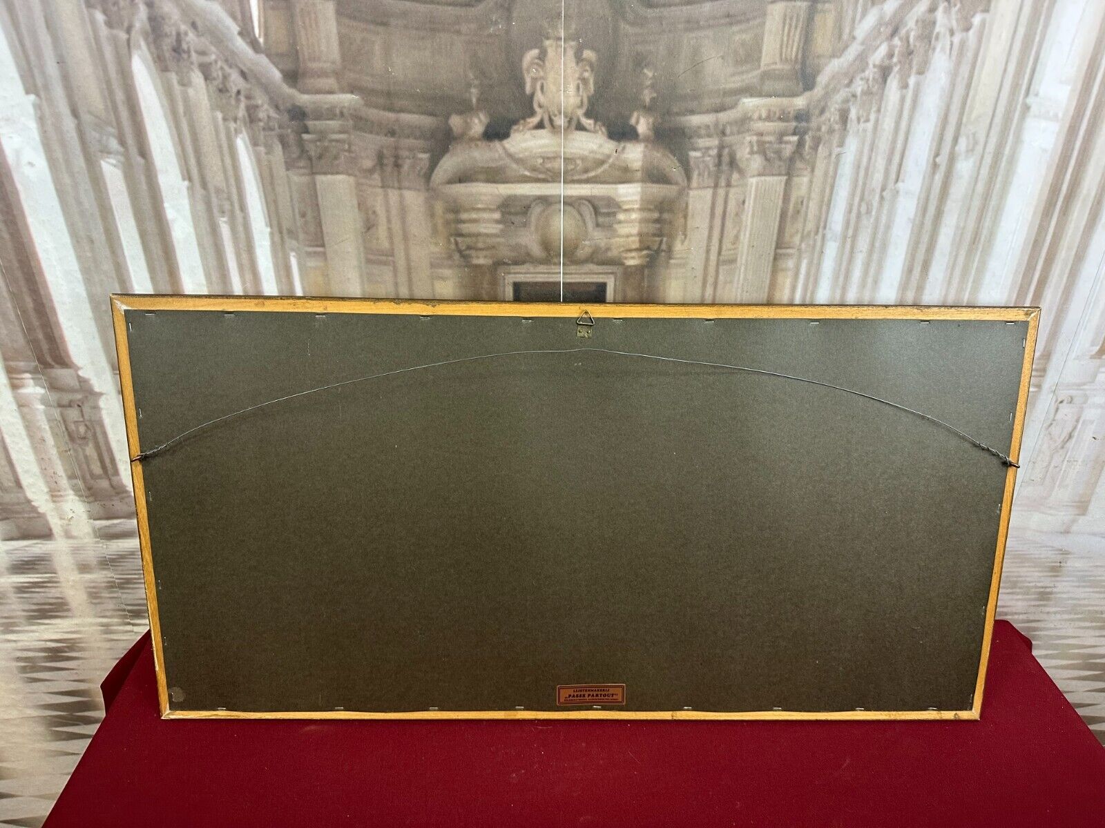 ÖLGEMÄLDE BLUMEN STILLLEBEN GEMÄLDE SIGNIERT UND GERAHMT 84x43cm – Bild 10