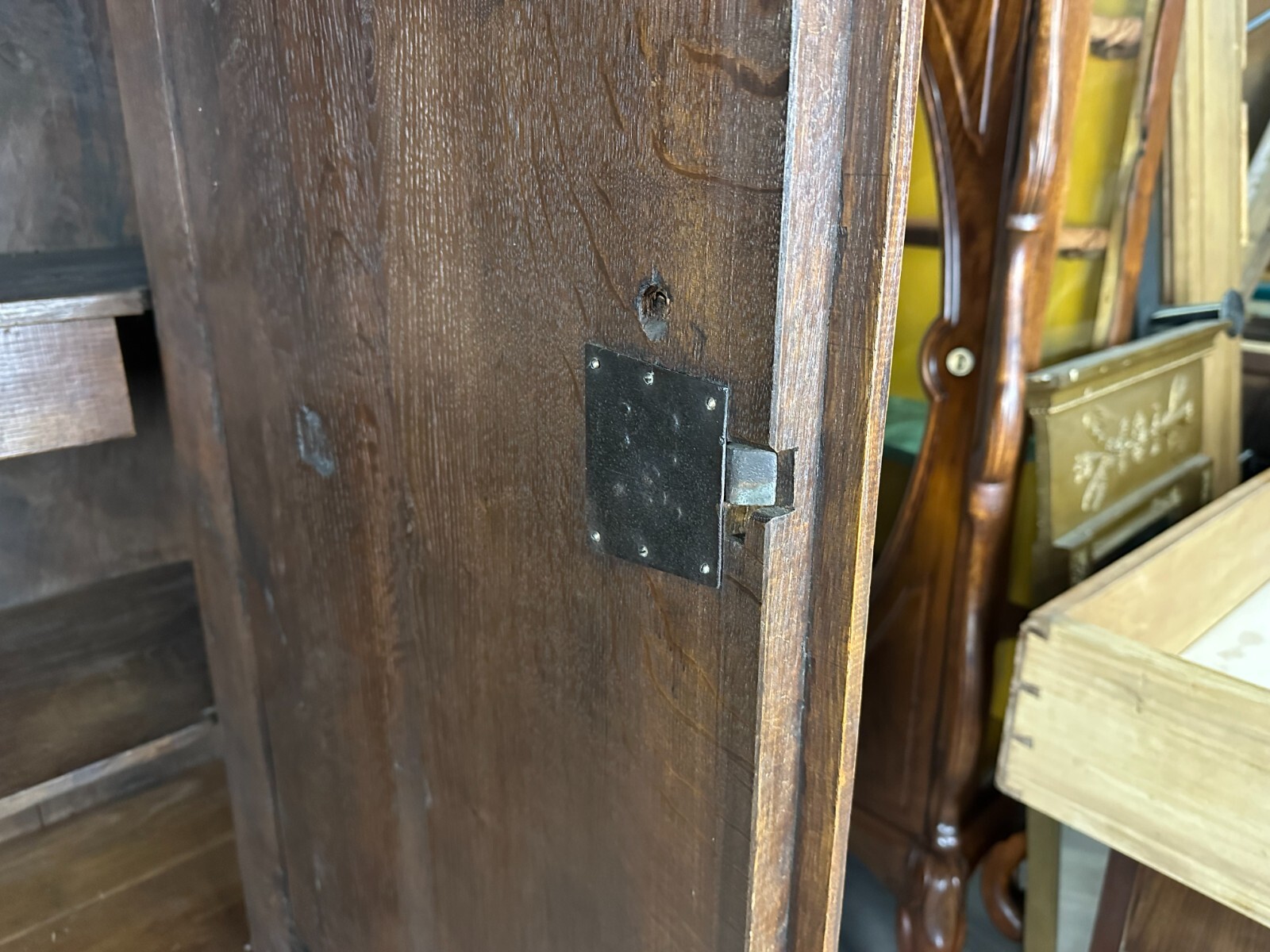 ANTIKER BAROCKSCHRANK LOUIS XV 18 TES JHDT EICHE MASSIV BAROCK SCHRANK – Bild 18