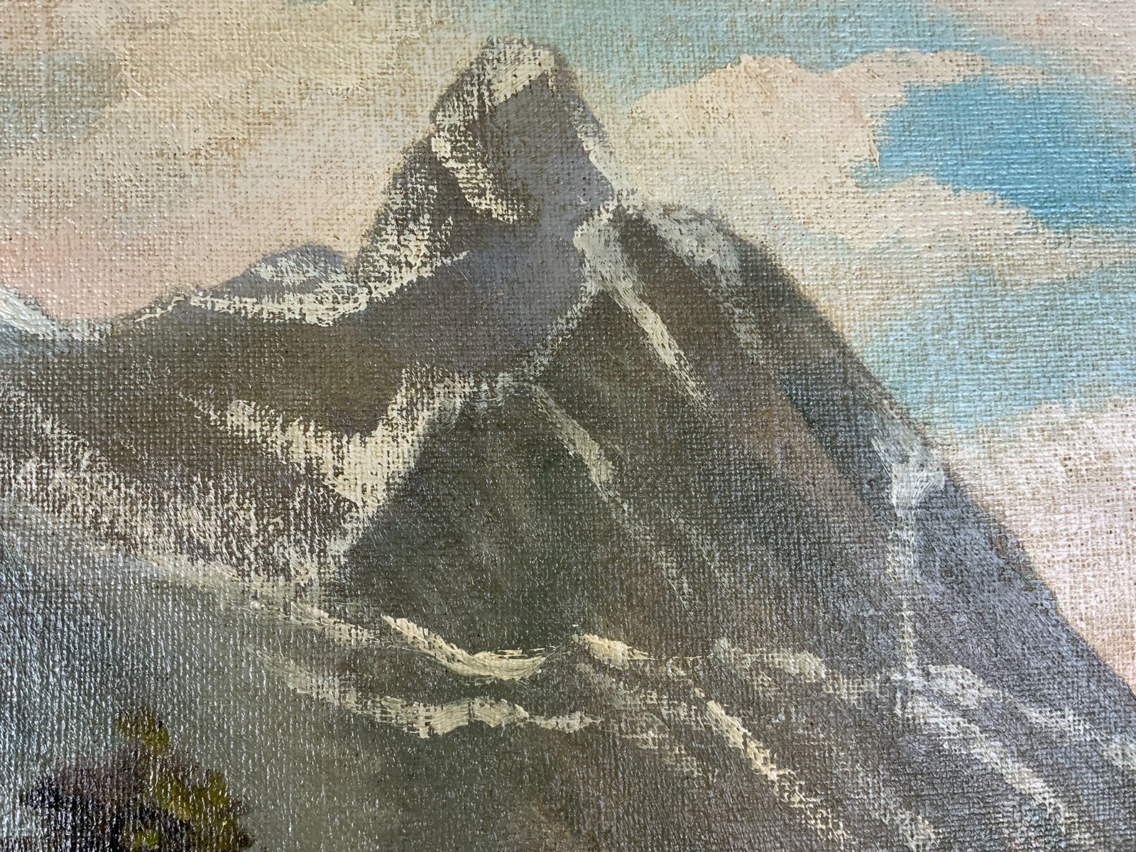 GROSSES ÖLGEMÄLDE LANDSCHAFT SIGNIERT GEMÄLDE 120x80cm – Bild 18