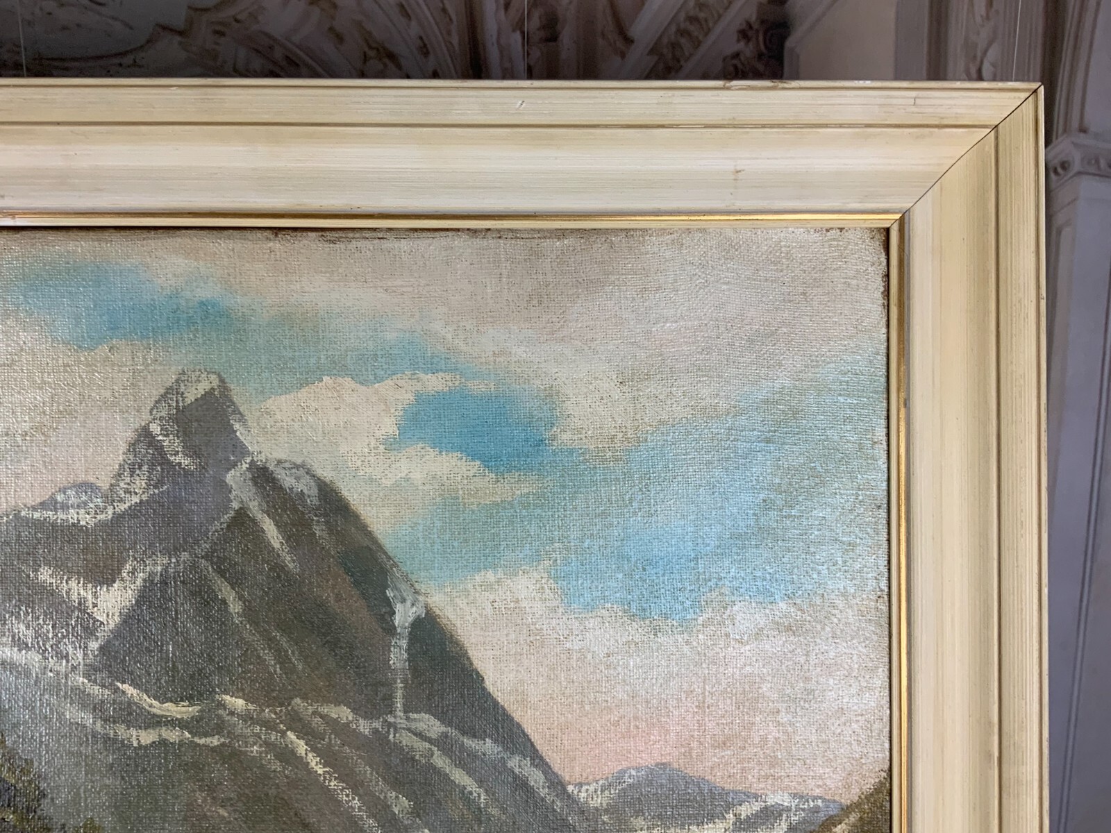 GROSSES ÖLGEMÄLDE LANDSCHAFT SIGNIERT GEMÄLDE 120x80cm – Bild 10