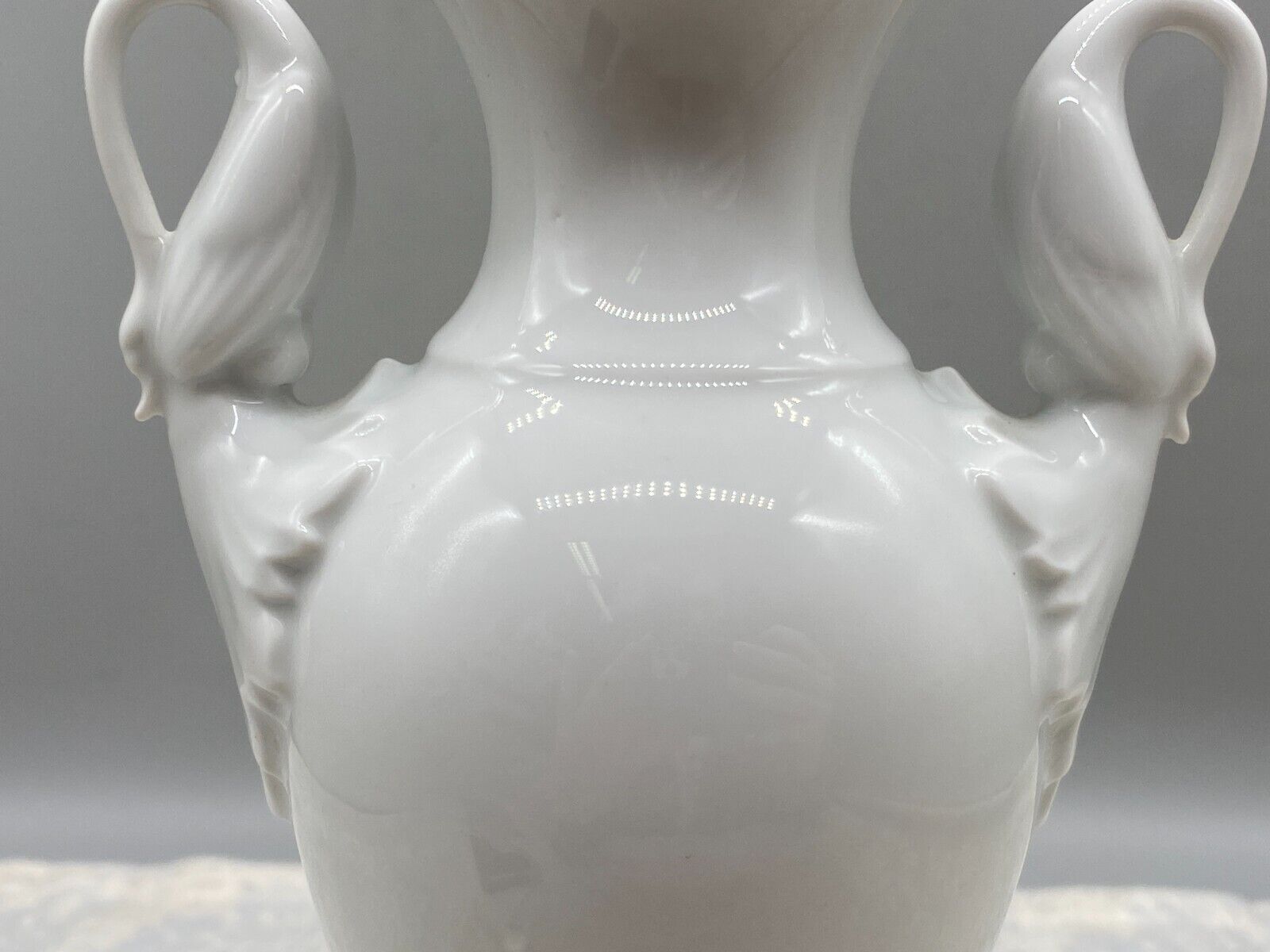 Vase Henkel Amphore aus Porzellan Kaiser sehr guter Zustand ohne Chips 23cm – Bild 14