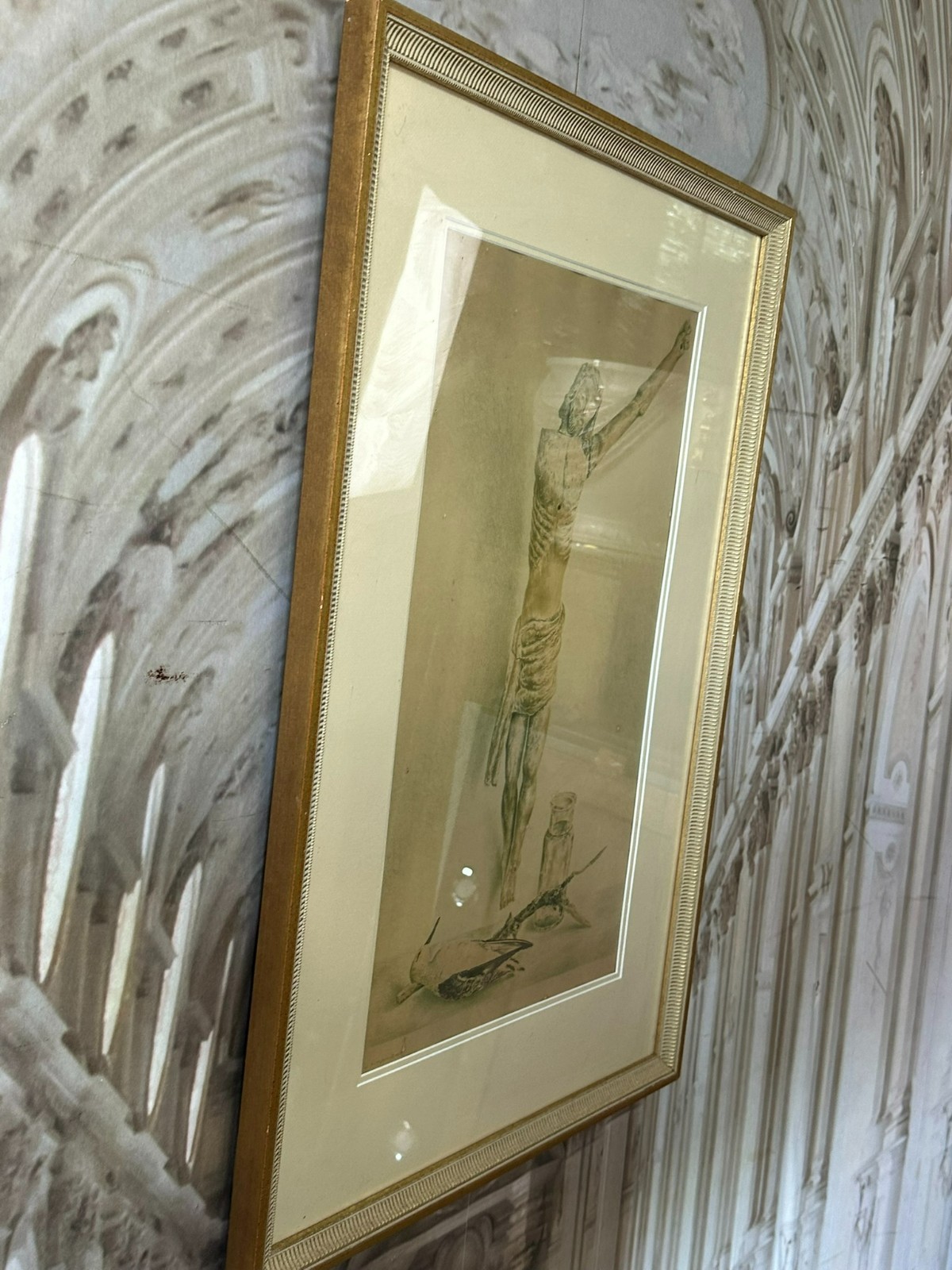 Wim SCHUHMACHER (1894-1986) GROSSE LITHOGRAFIE STILLLEBEN MIT JESUS KORPUS – Bild 13