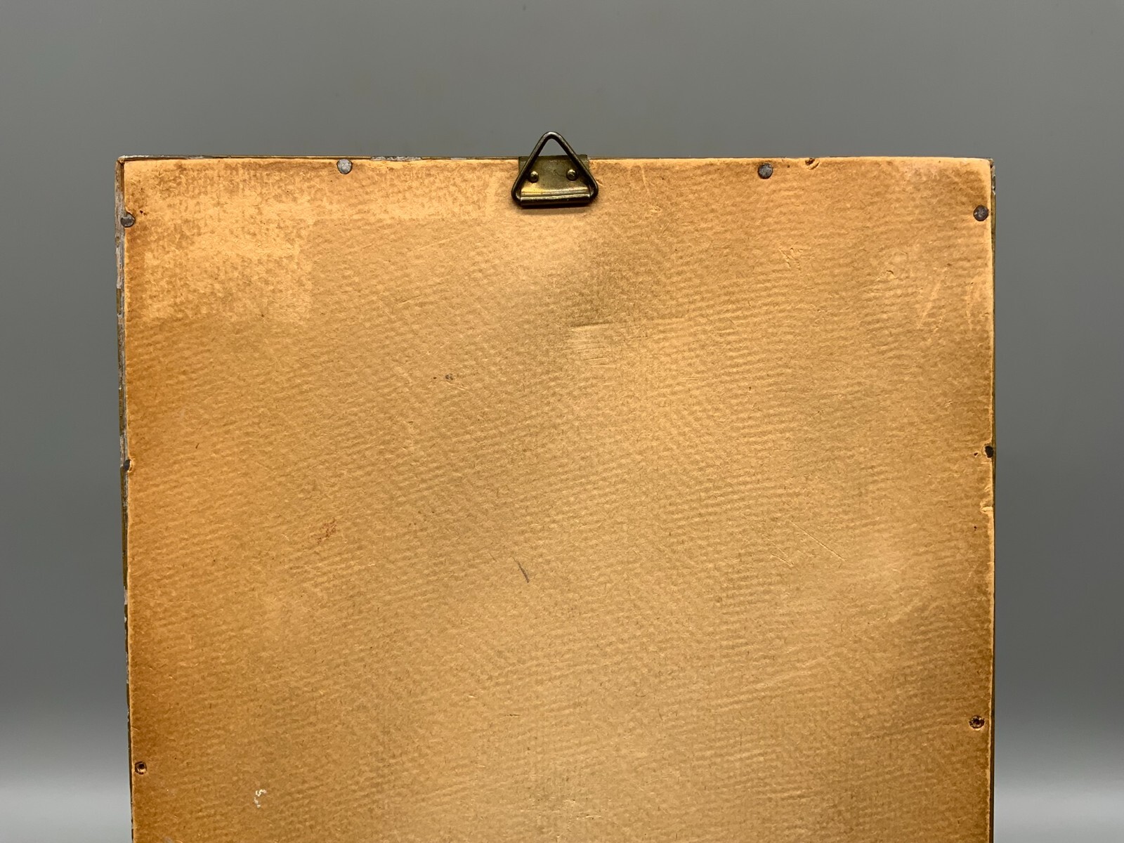 ANTIKE KLOSTERARBEIT GERAHMT BRONZE PLAKETTE – Bild 8