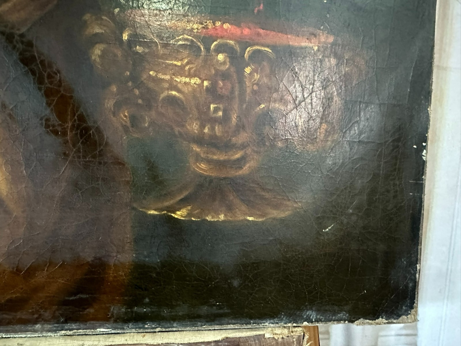127x107cm ÖLGEMÄLDE KOPIE NACH ALTMEISTER VON Johan BOECKHORST ALLEGORIE – Bild 13
