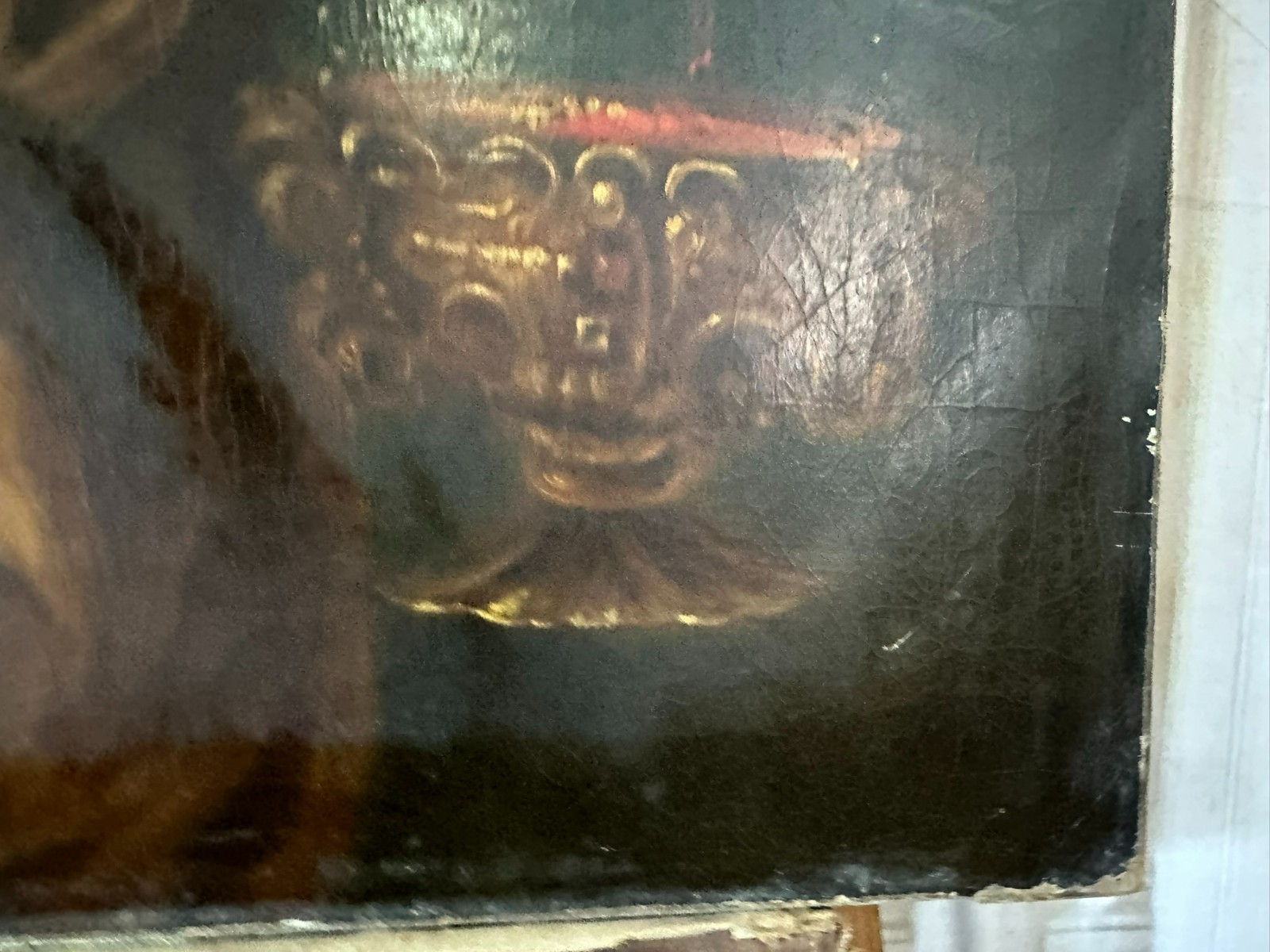 127x107cm ÖLGEMÄLDE KOPIE NACH ALTMEISTER VON Johan BOECKHORST ALLEGORIE – Bild 14