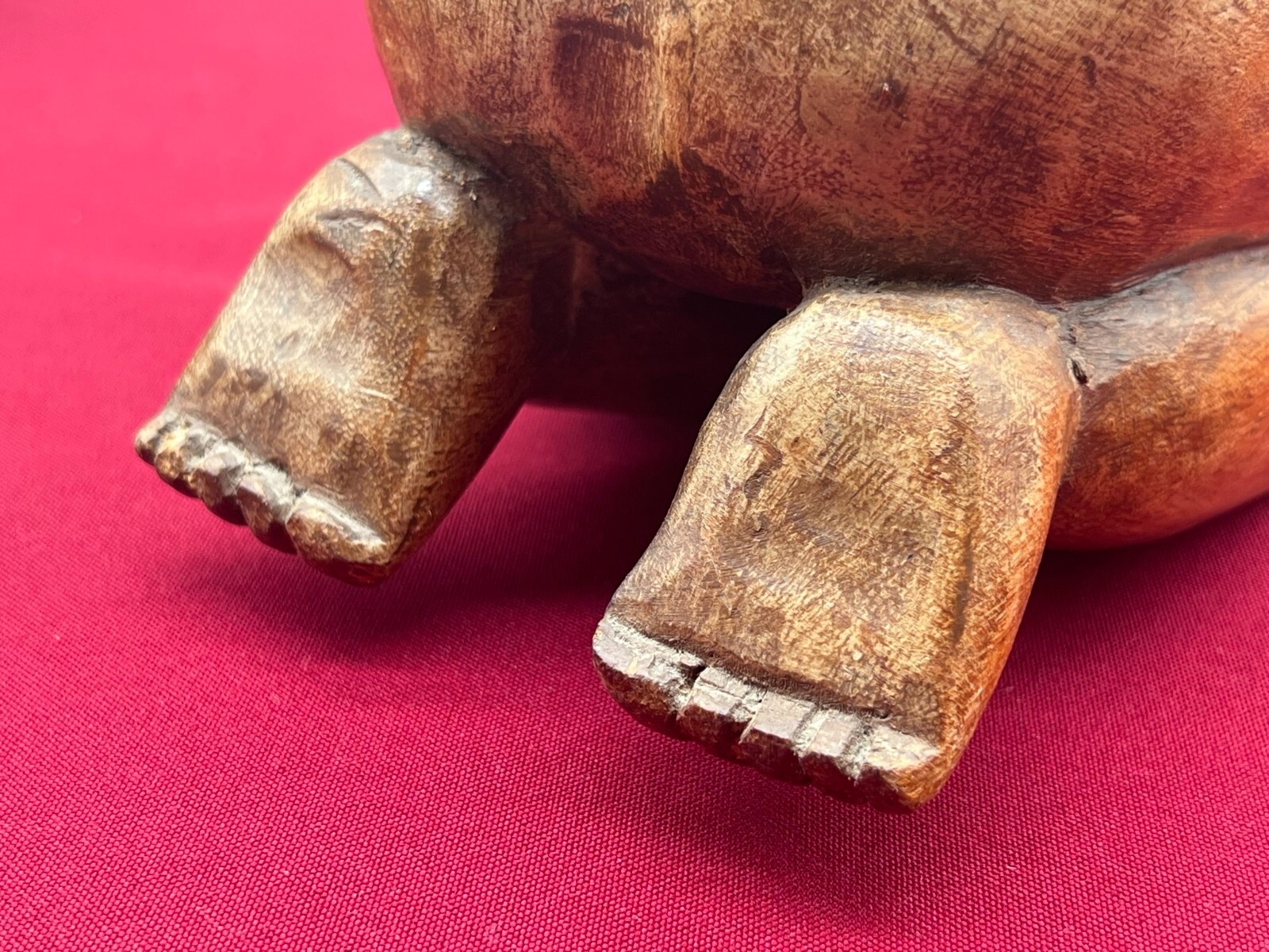CHINA SKULPTUR KOPFKISSEN JUNGE LIEGEND HOLZ MASSIV HANDGESCHNITZT – Bild 21