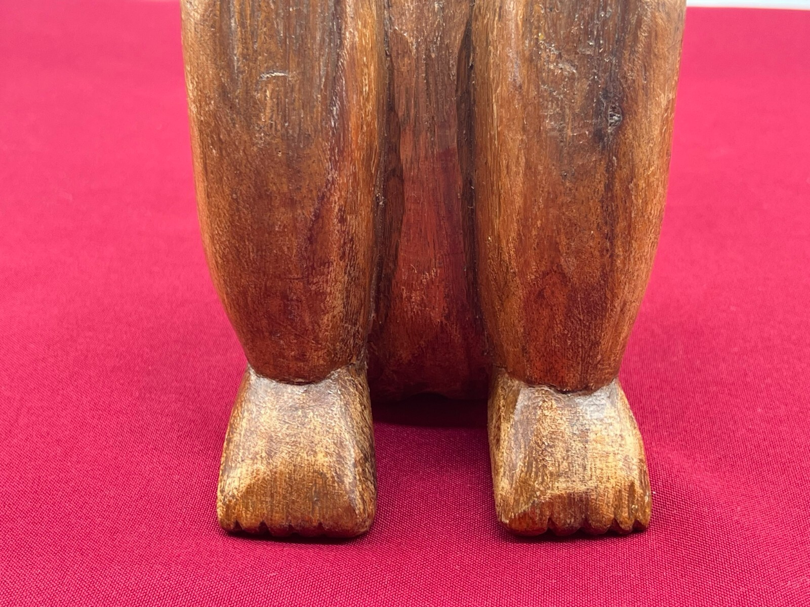 CHINA SKULPTUR KOPFKISSEN JUNGE LIEGEND HOLZ MASSIV HANDGESCHNITZT – Bild 25