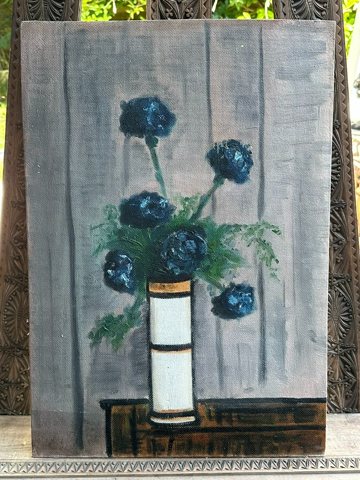 ÖLGEMÄLDE GEMÄLDE BLUMENSTILLLEBEN BLUMEN STILLLEBEN – Bild 3