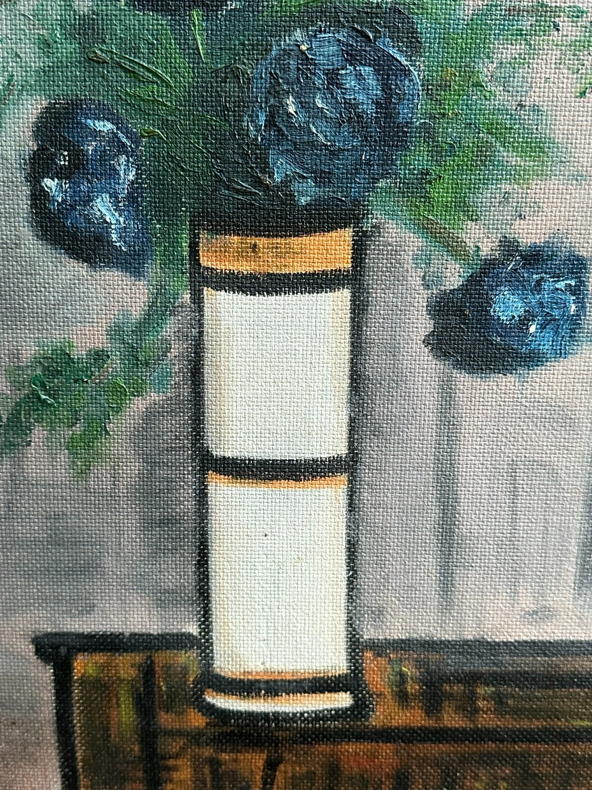 ÖLGEMÄLDE GEMÄLDE BLUMENSTILLLEBEN BLUMEN STILLLEBEN – Bild 8