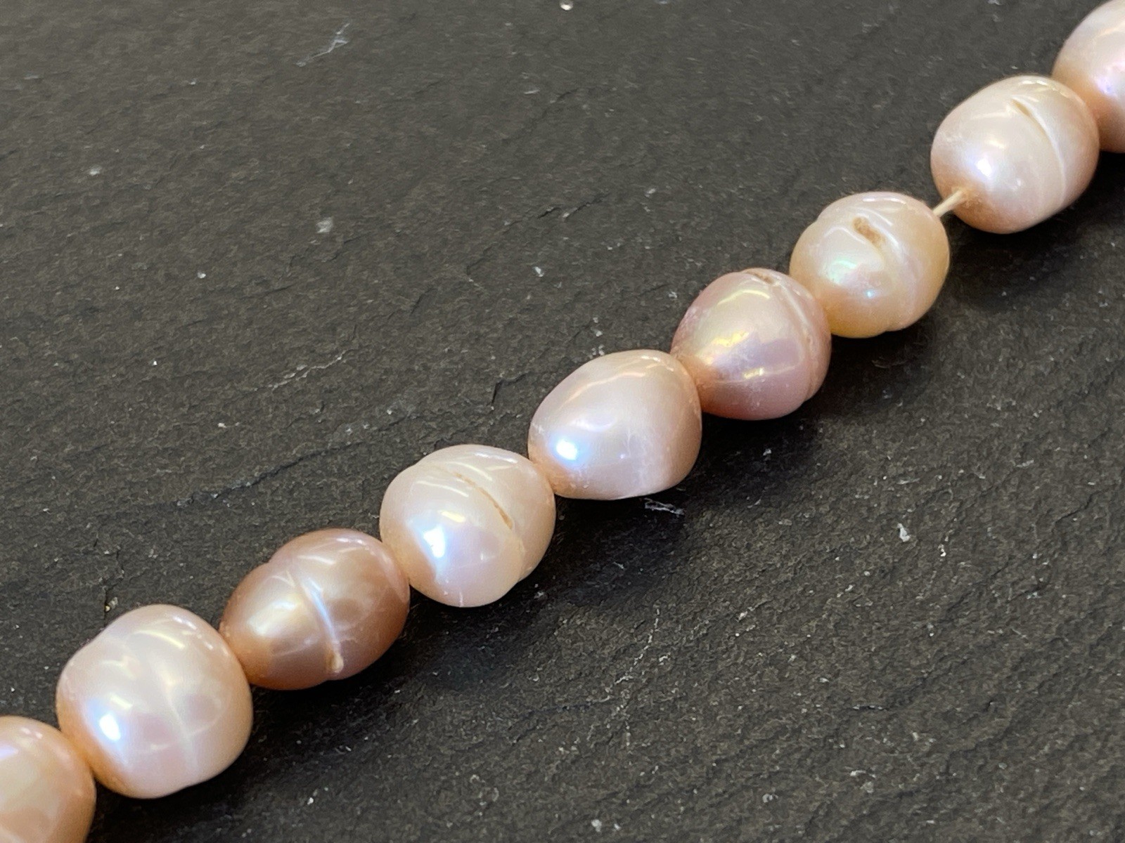 HALSKETTE PERLENKETTE KETTE PERLE PERLEN WOHL SÜDSEEPERLEN 0,5 - 0,7cm – Bild 11