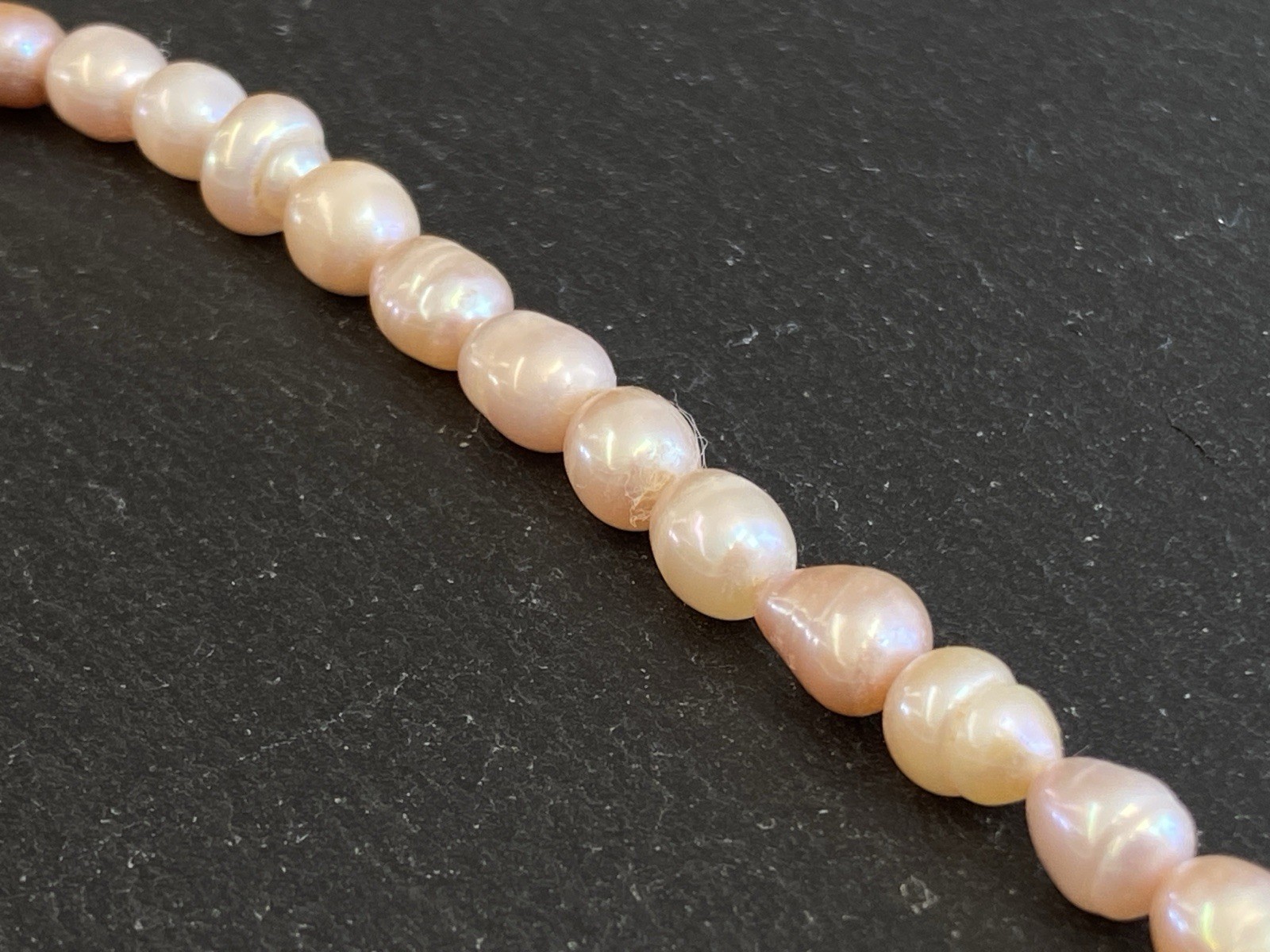 HALSKETTE PERLENKETTE KETTE PERLE PERLEN WOHL SÜDSEEPERLEN 0,5 - 0,7cm – Bild 12